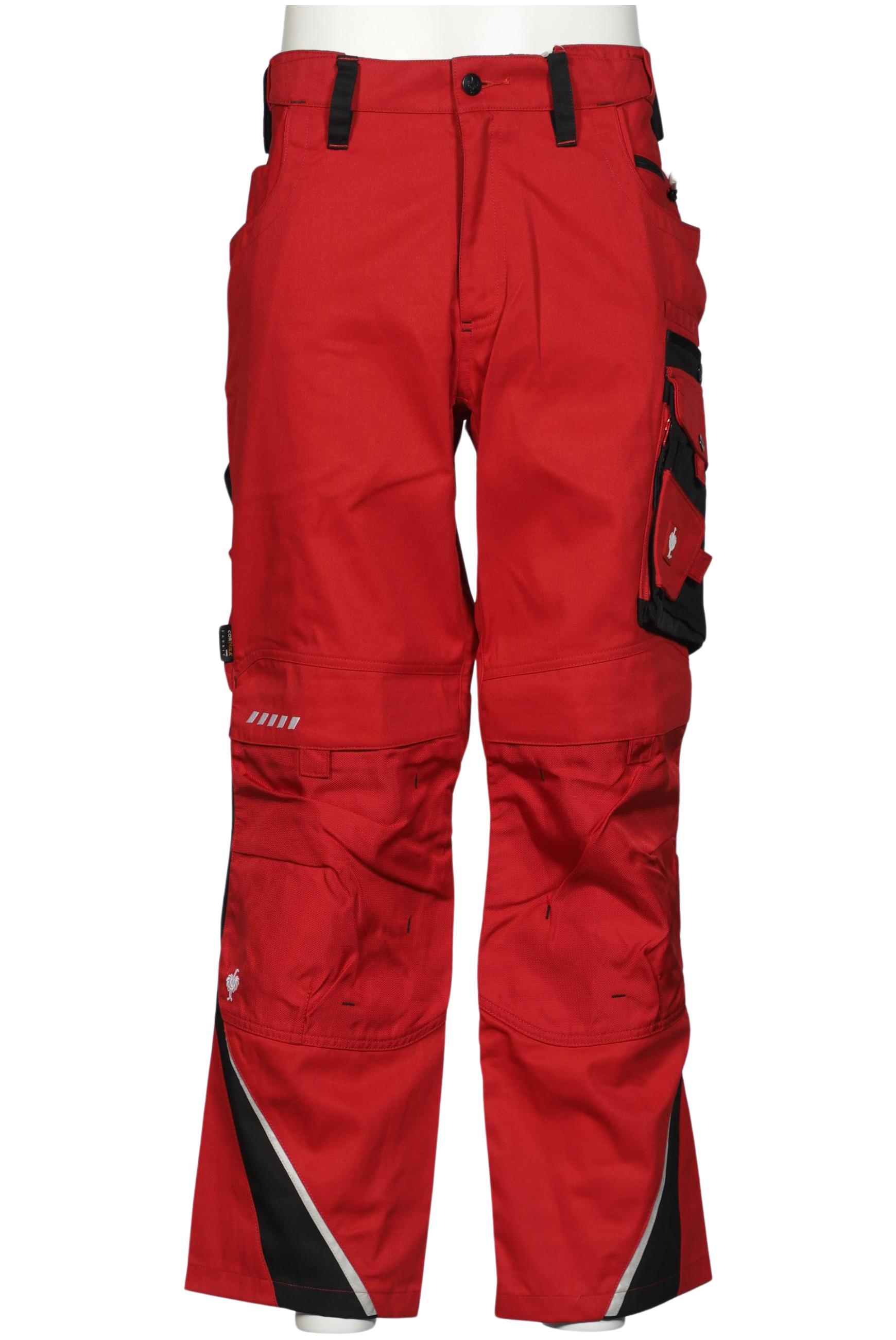 

engelbert strauss Herren Stoffhose, rot, Gr. 46