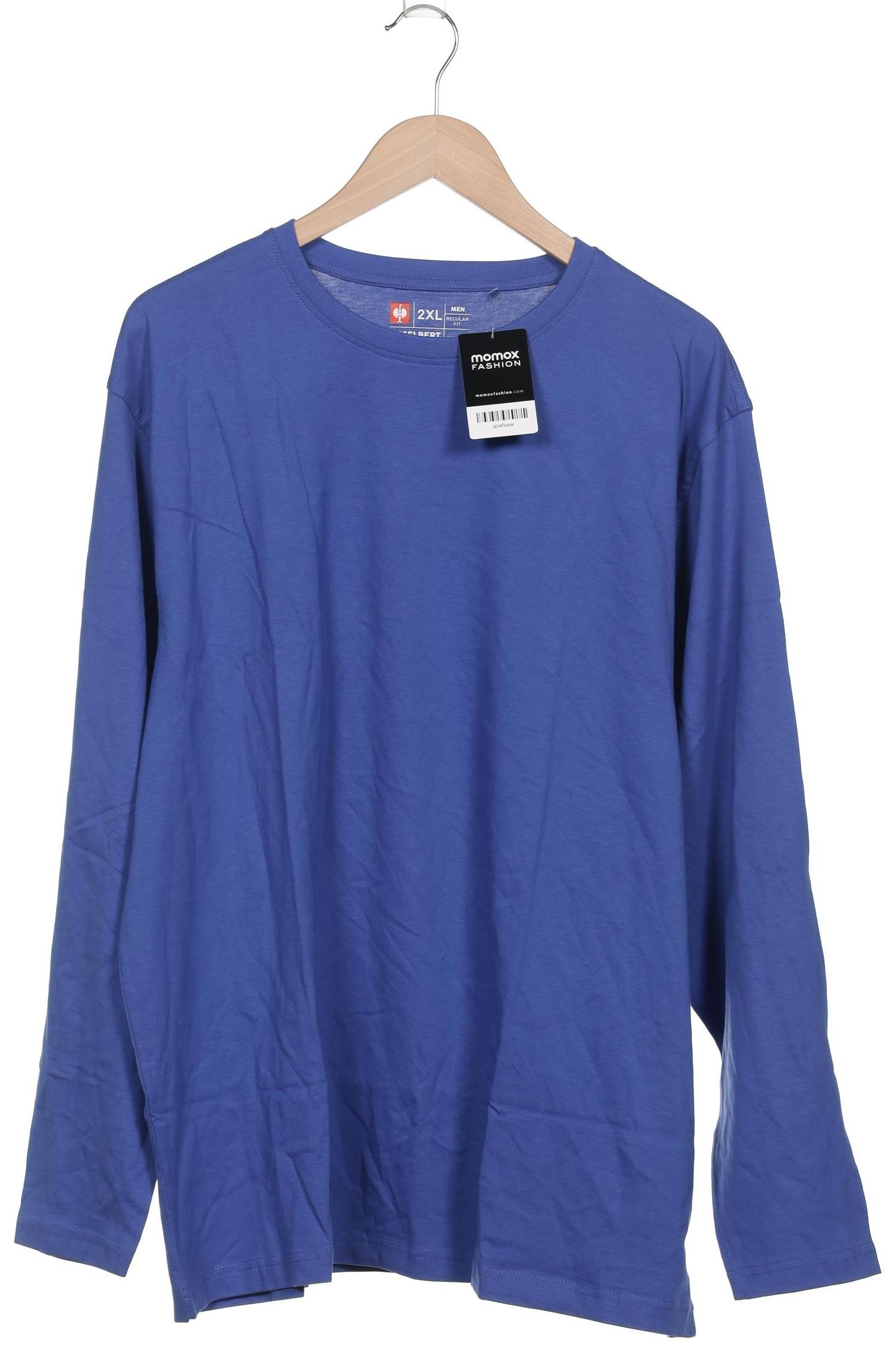 

engelbert strauss Herren Langarmshirt, blau, Gr. 56