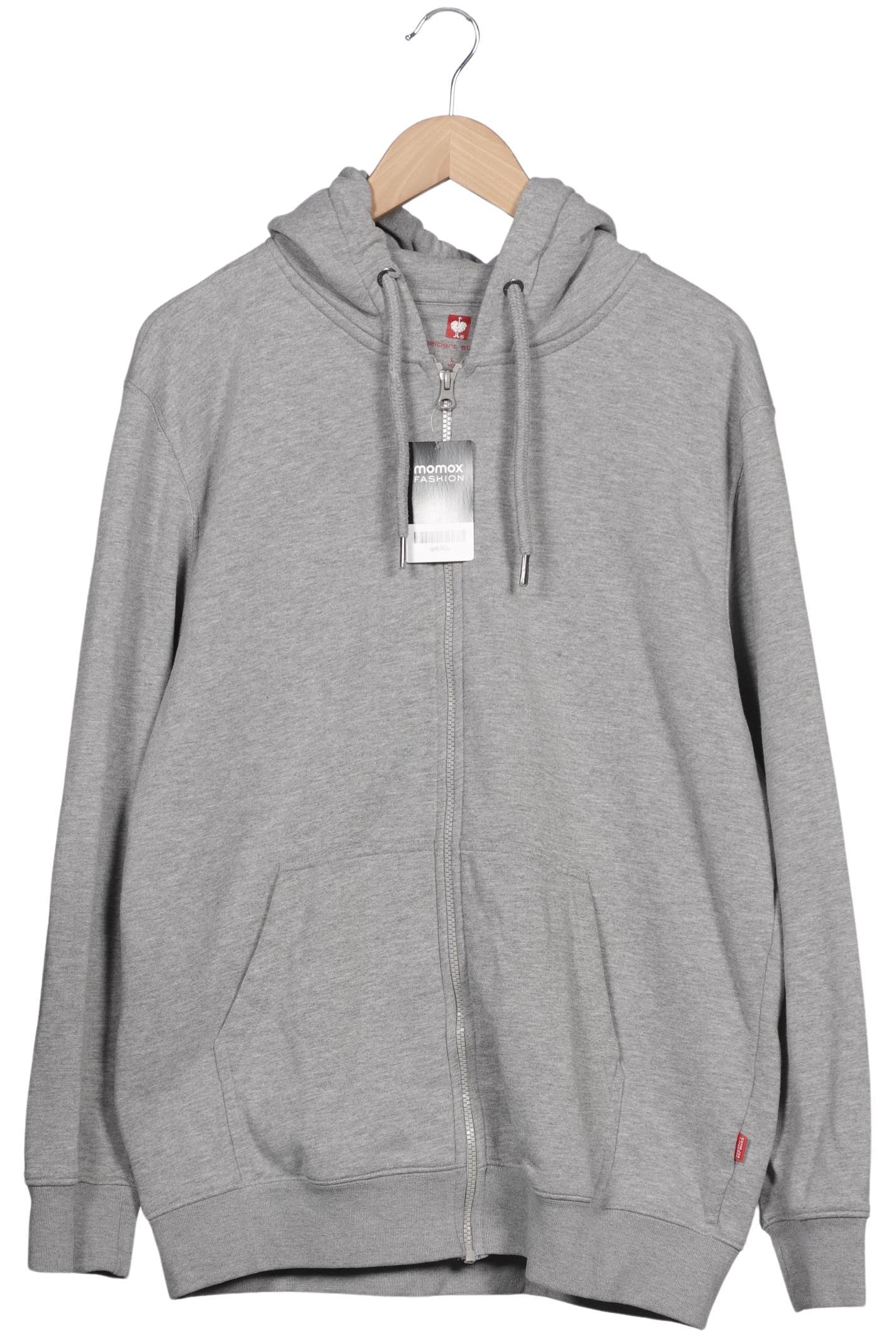 

engelbert strauss Herren Kapuzenpullover, grau, Gr. 52