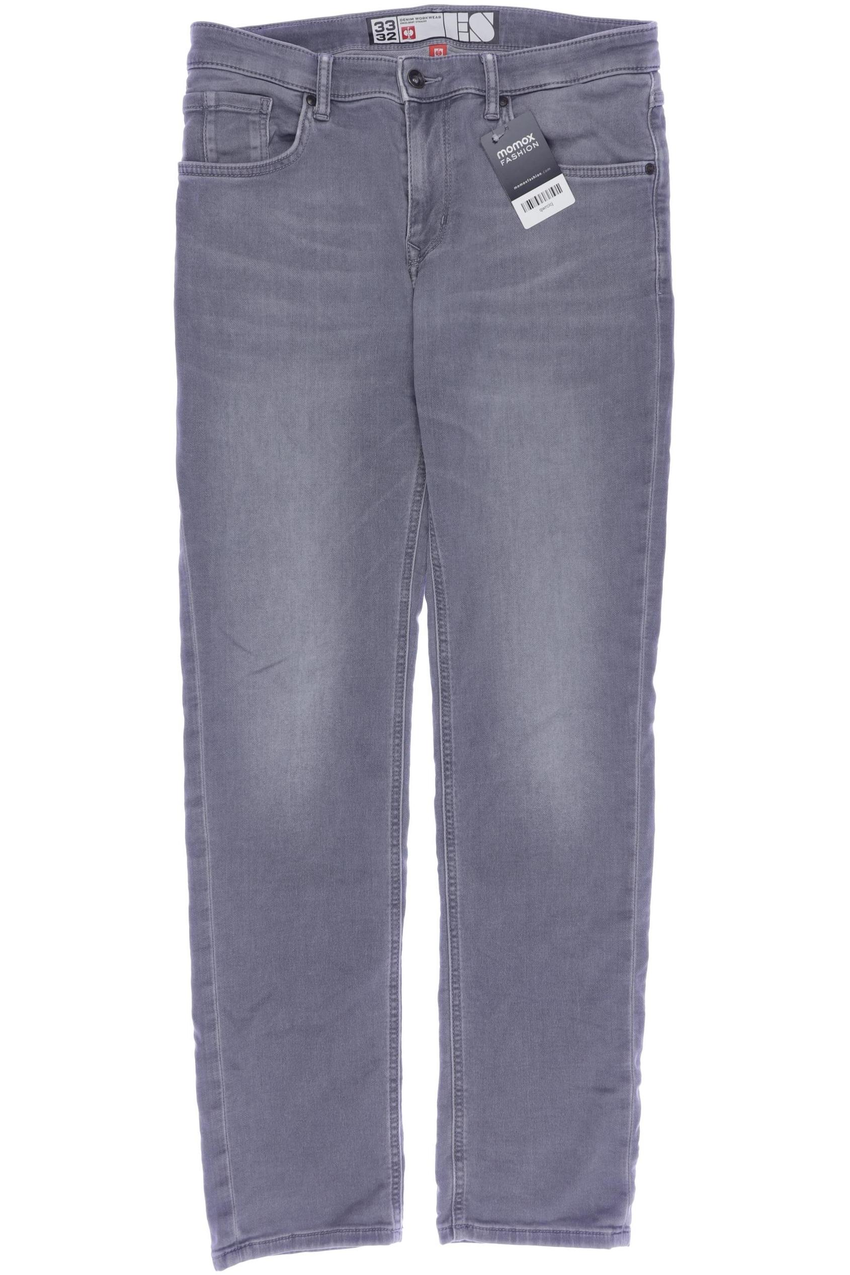

engelbert strauss Herren Jeans, grau, Gr. 33