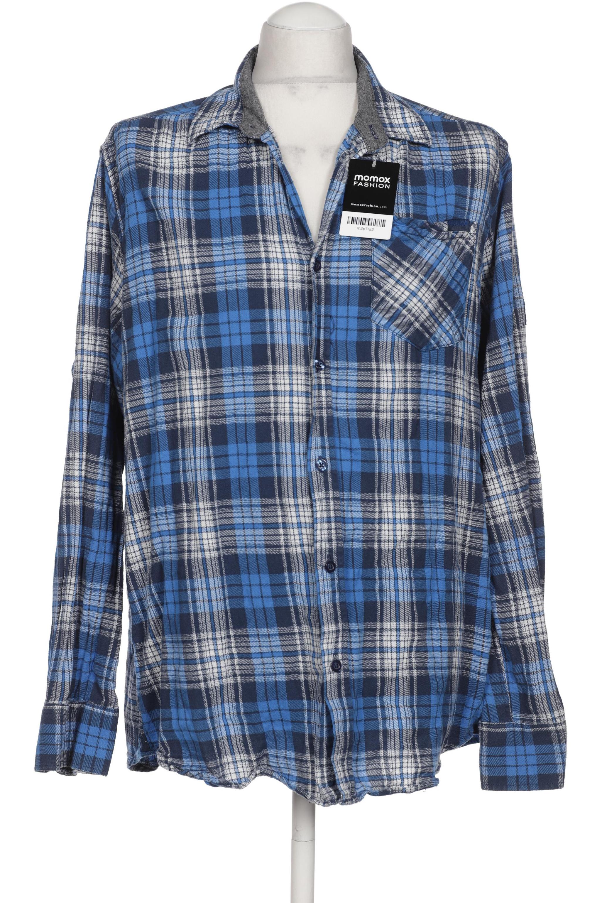 

engelbert strauss Herren Hemd, blau, Gr. 52