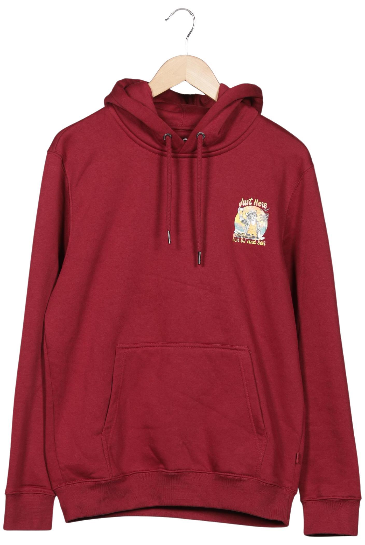 

engelbert strauss Herren Kapuzenpullover, rot, Gr. 46