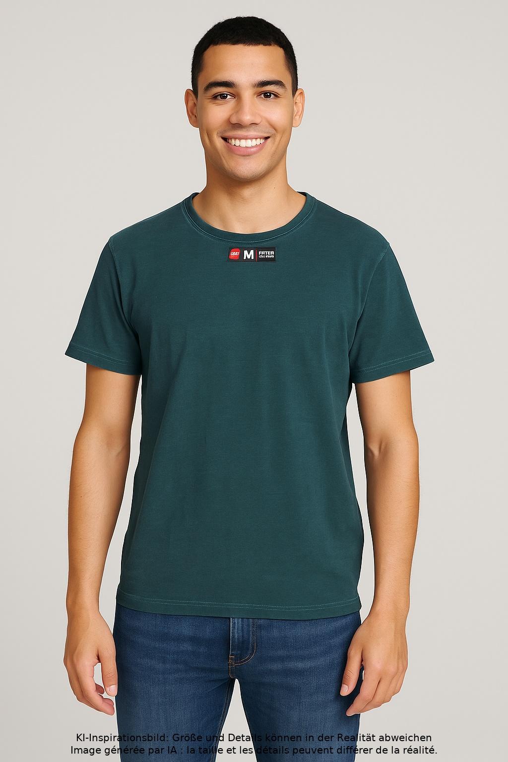 

engelbert strauss Herren T-Shirt, türkis, Gr. 48