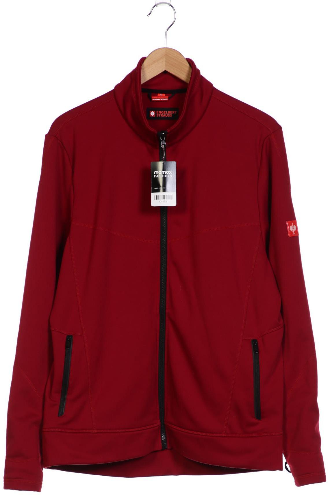 

engelbert strauss Herren Sweatshirt, rot, Gr. 52