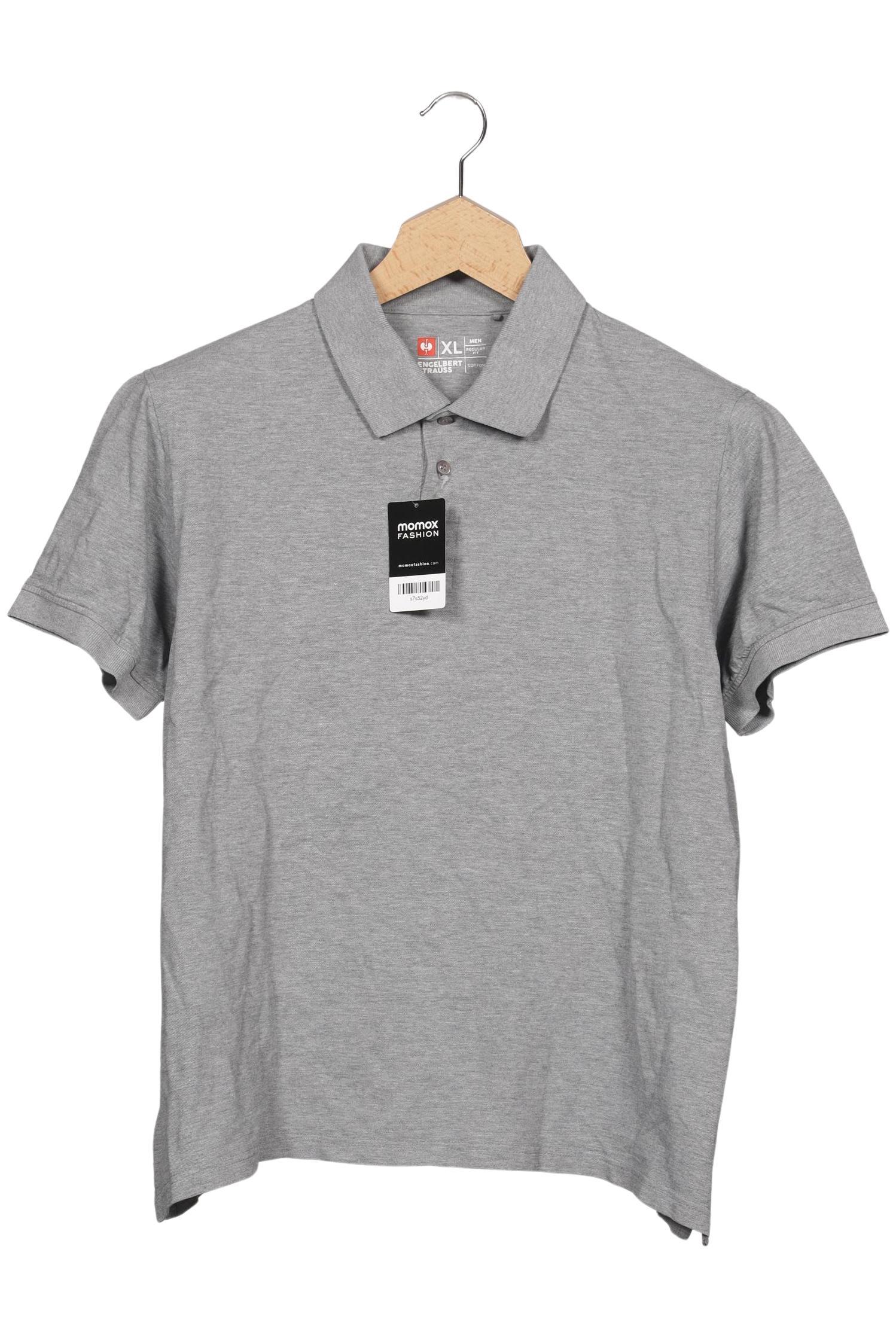 

engelbert strauss Herren Poloshirt, grau, Gr. 54