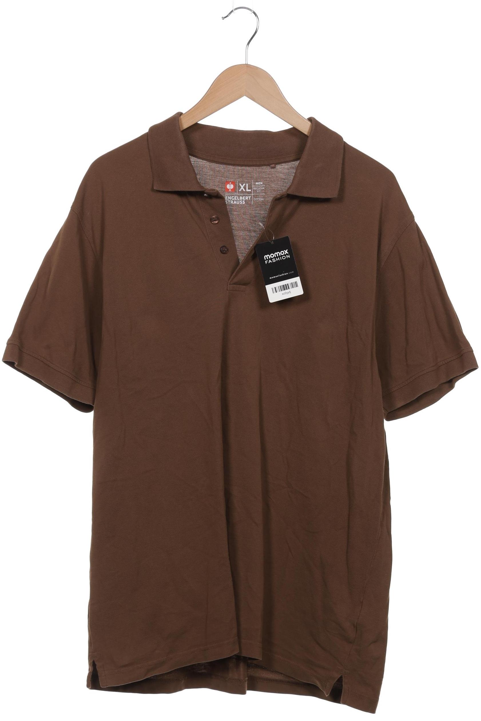 

engelbert strauss Herren Poloshirt, braun, Gr. 54