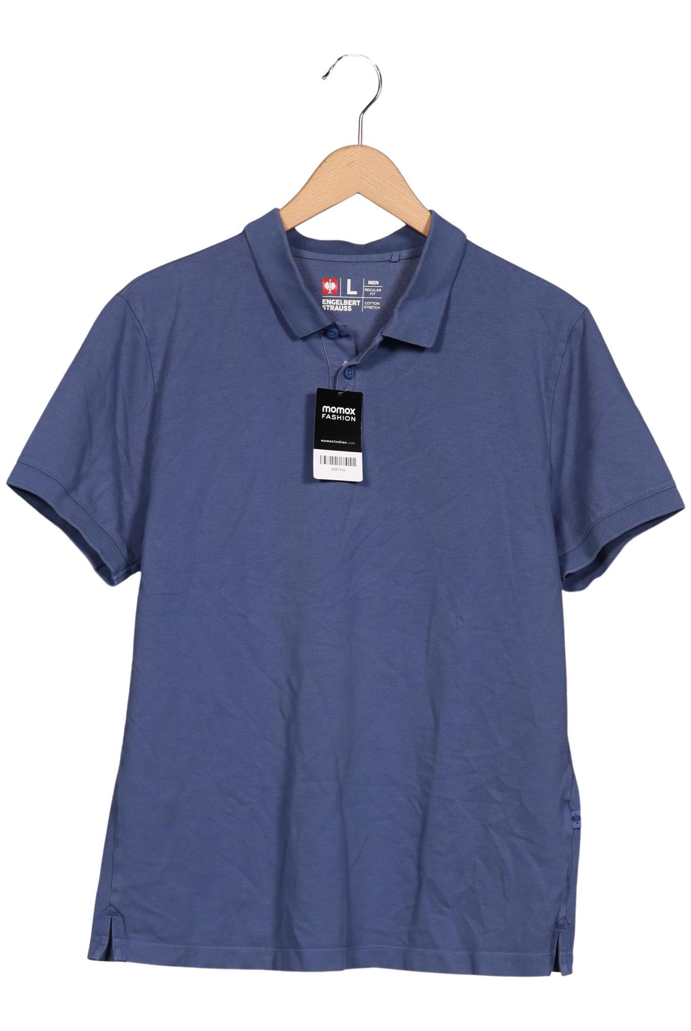 

engelbert strauss Herren Poloshirt, blau, Gr. 52