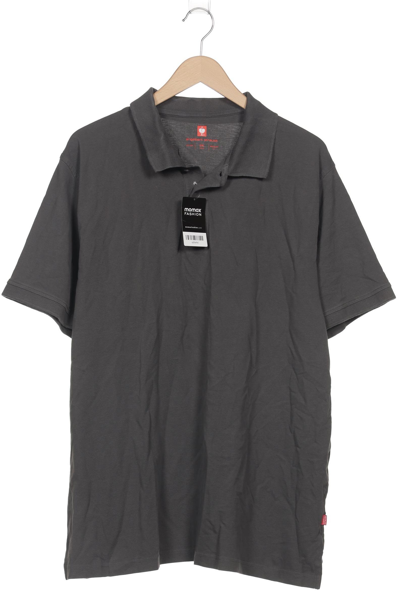 

engelbert strauss Herren Poloshirt, grau, Gr. 56