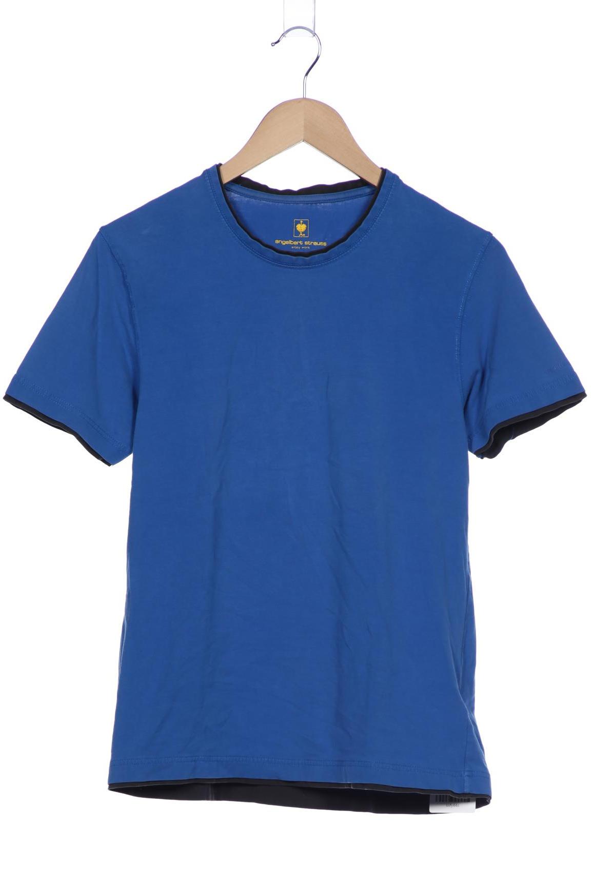 

engelbert strauss Herren T-Shirt, blau, Gr. 46