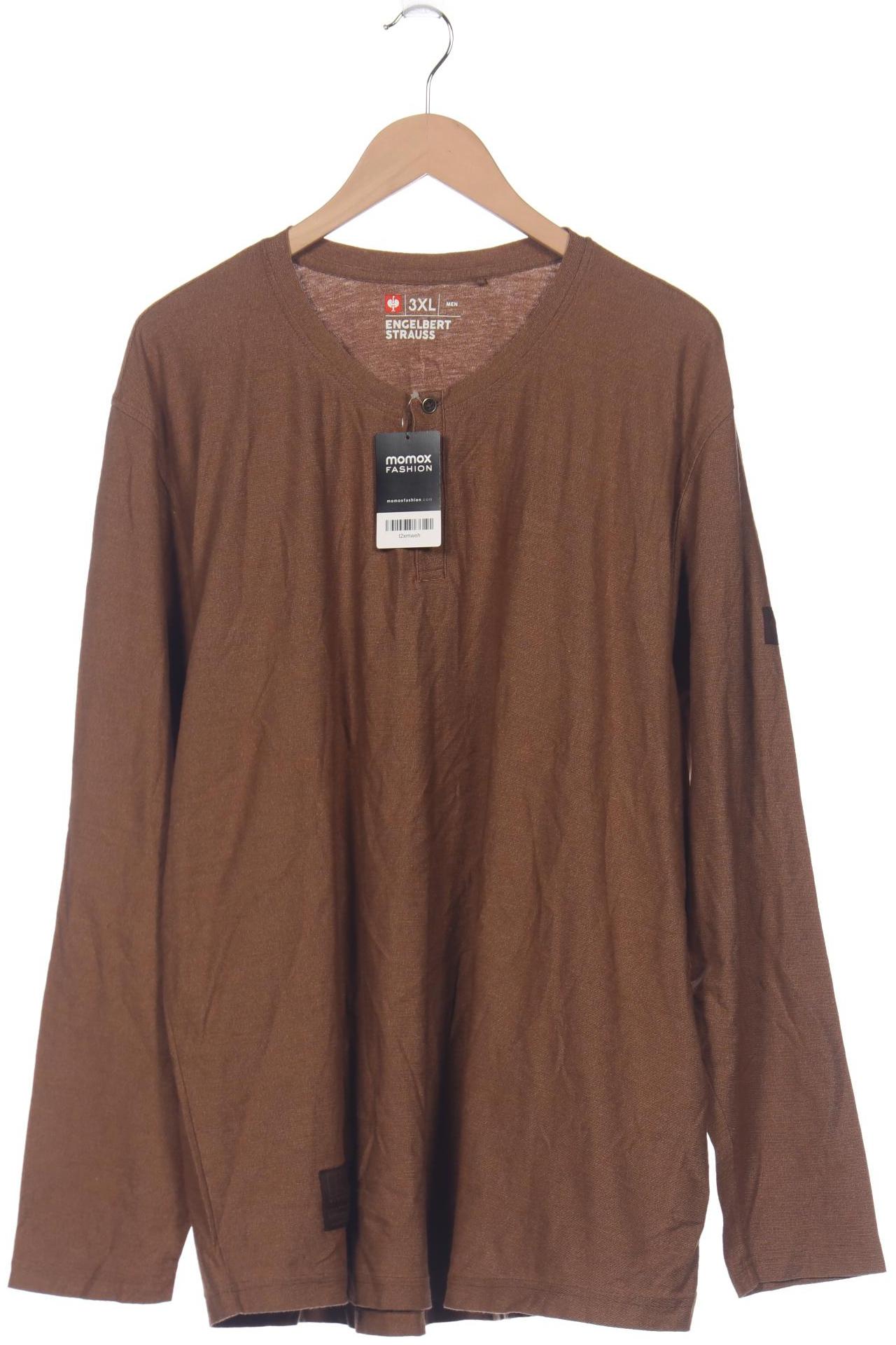 

engelbert strauss Herren Langarmshirt, braun, Gr. 58