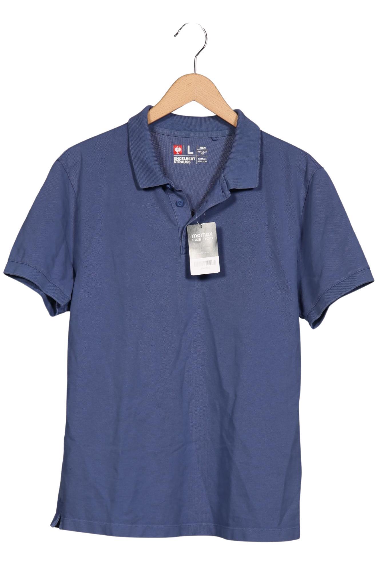 

engelbert strauss Herren Poloshirt, blau, Gr. 52