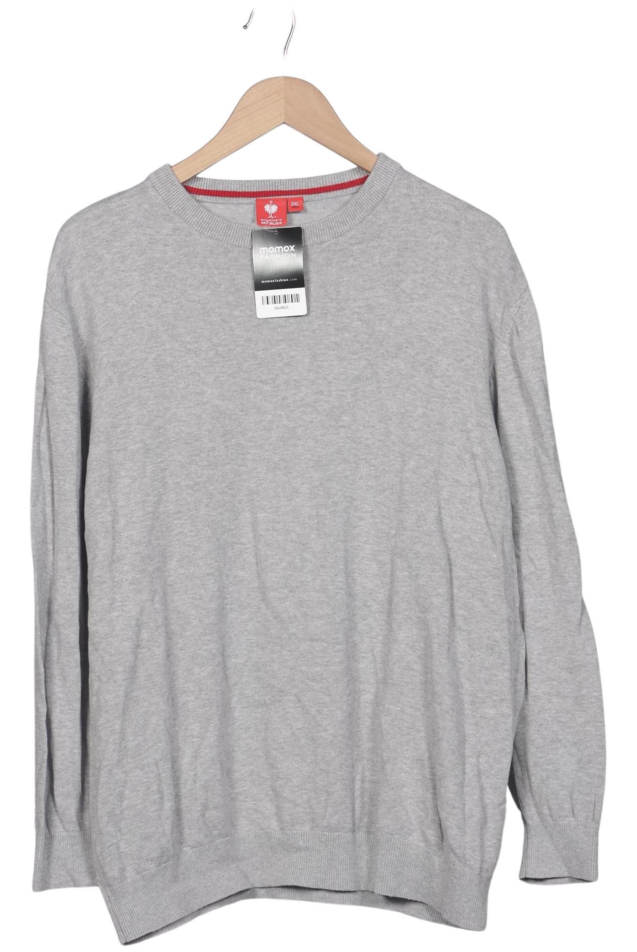 

engelbert strauss Herren Pullover, grau, Gr. 56