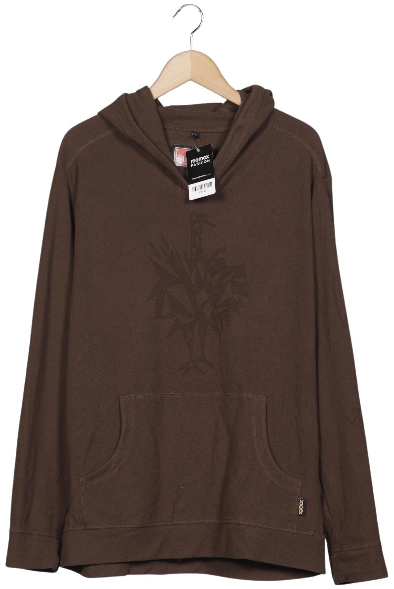 

engelbert strauss Herren Kapuzenpullover, braun, Gr. 54