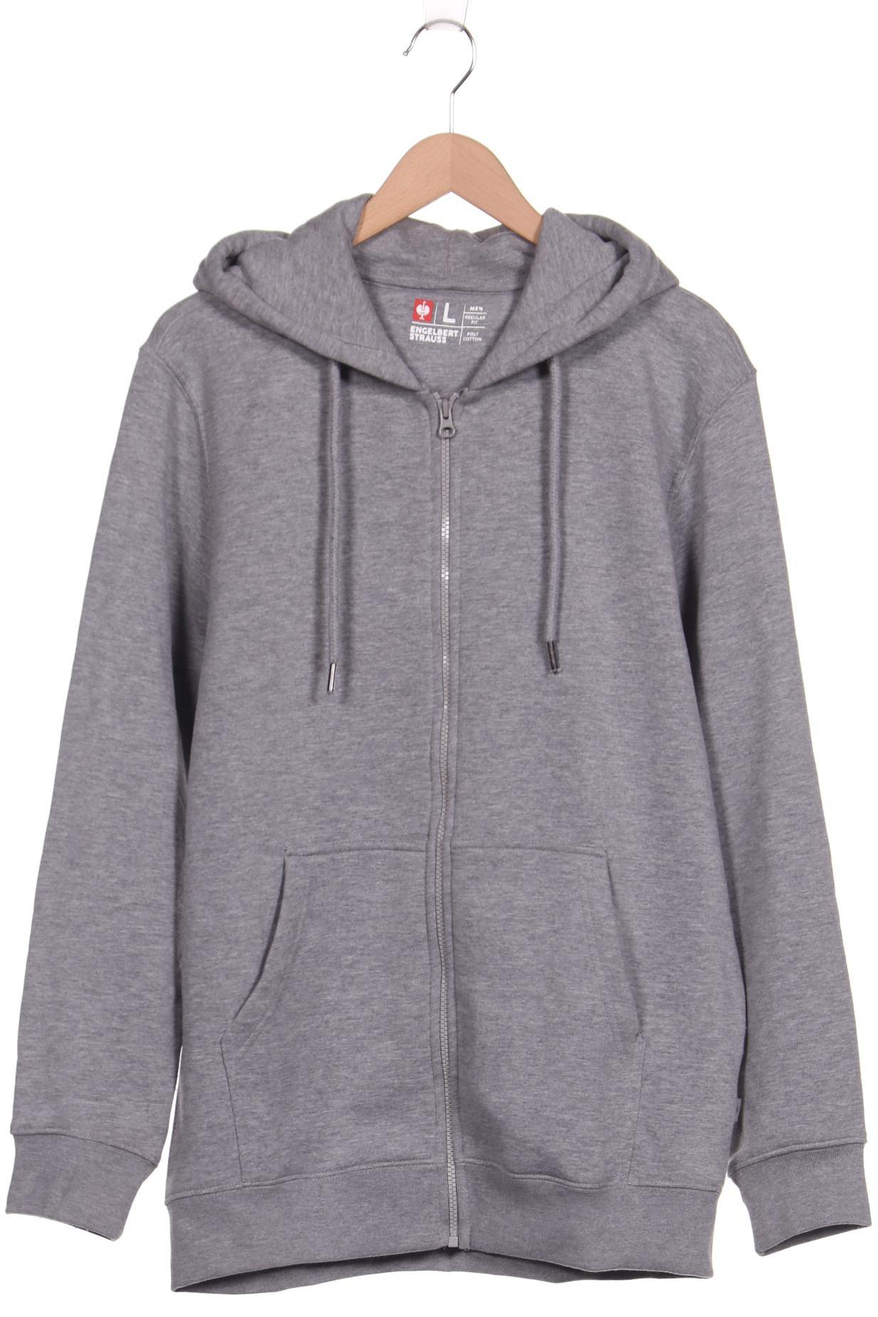 

engelbert strauss Herren Kapuzenpullover, grau