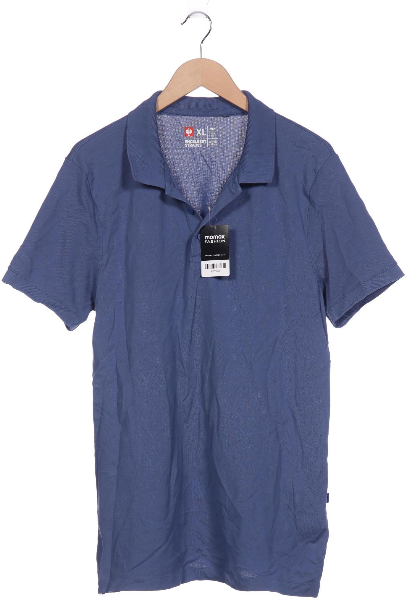 

engelbert strauss Herren Poloshirt, blau, Gr. 54