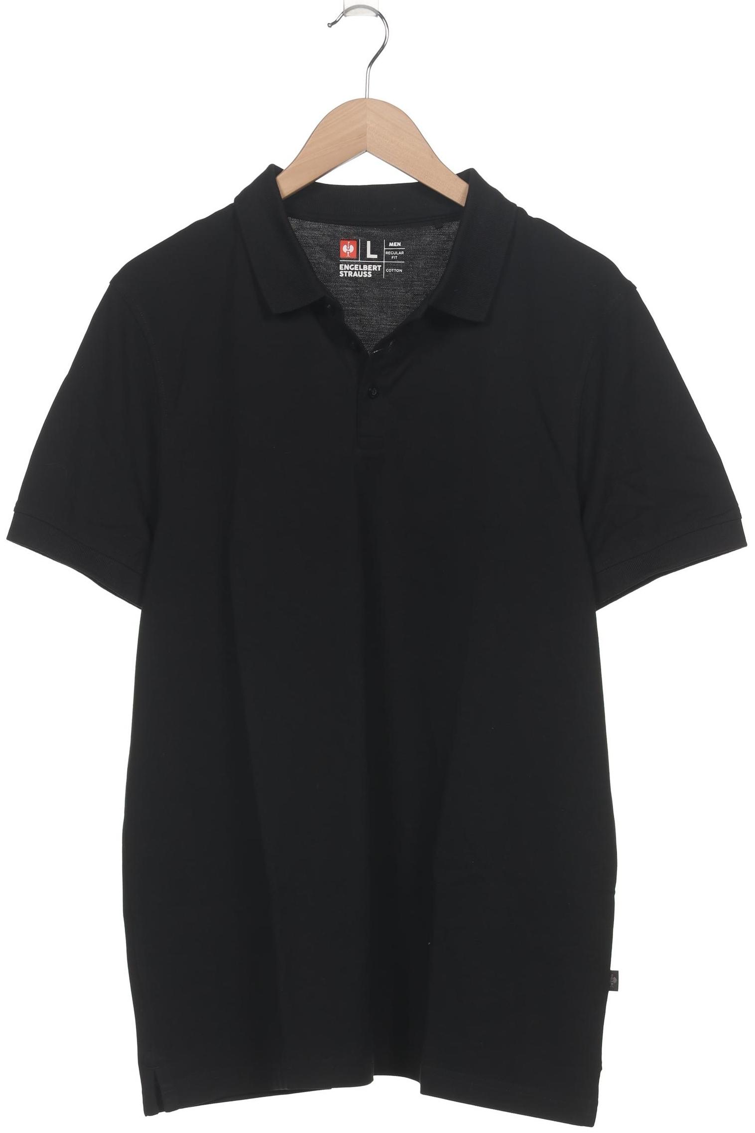 

engelbert strauss Herren Poloshirt, schwarz, Gr. 52