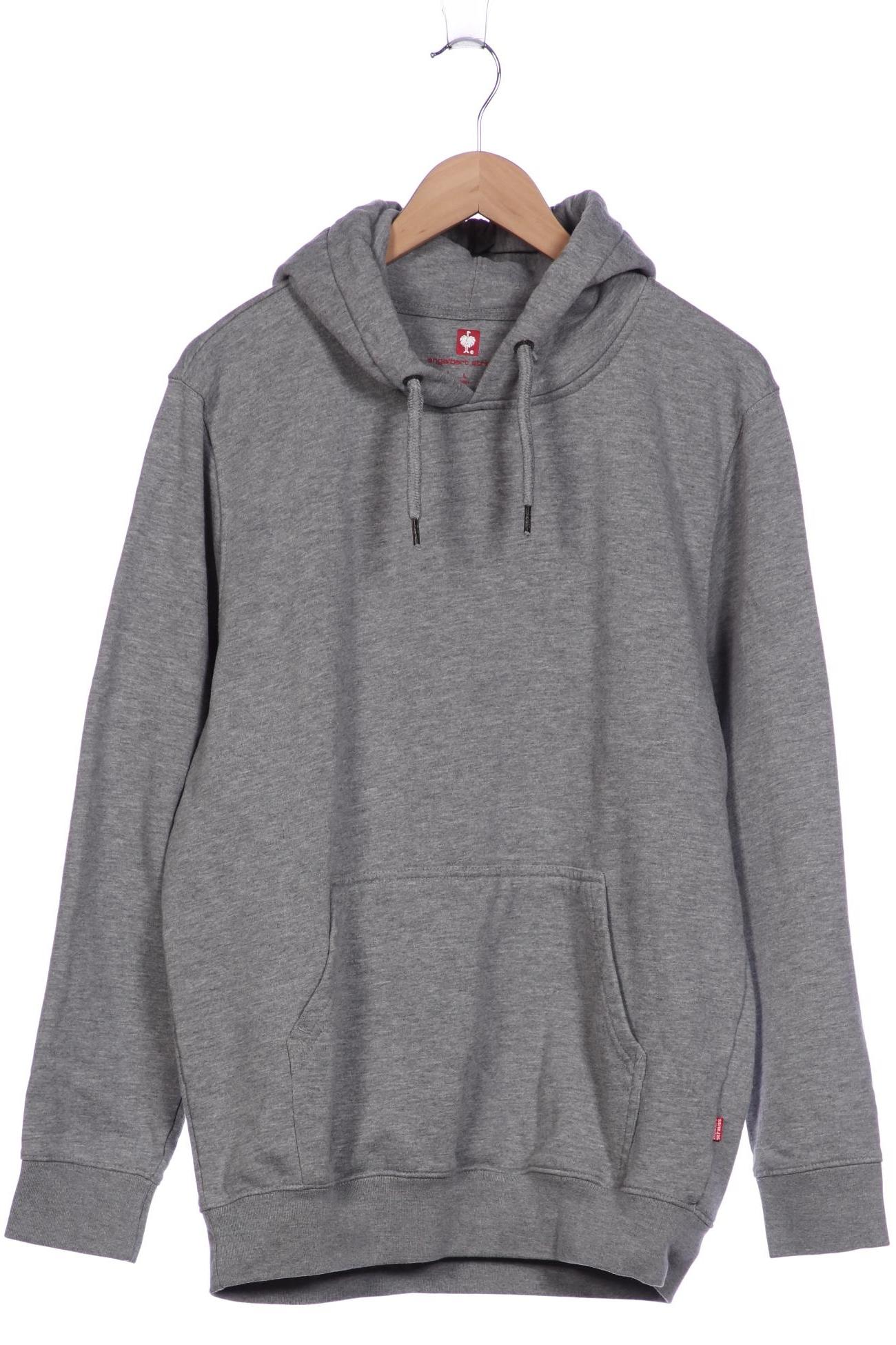 

engelbert strauss Herren Kapuzenpullover, grau, Gr. 52