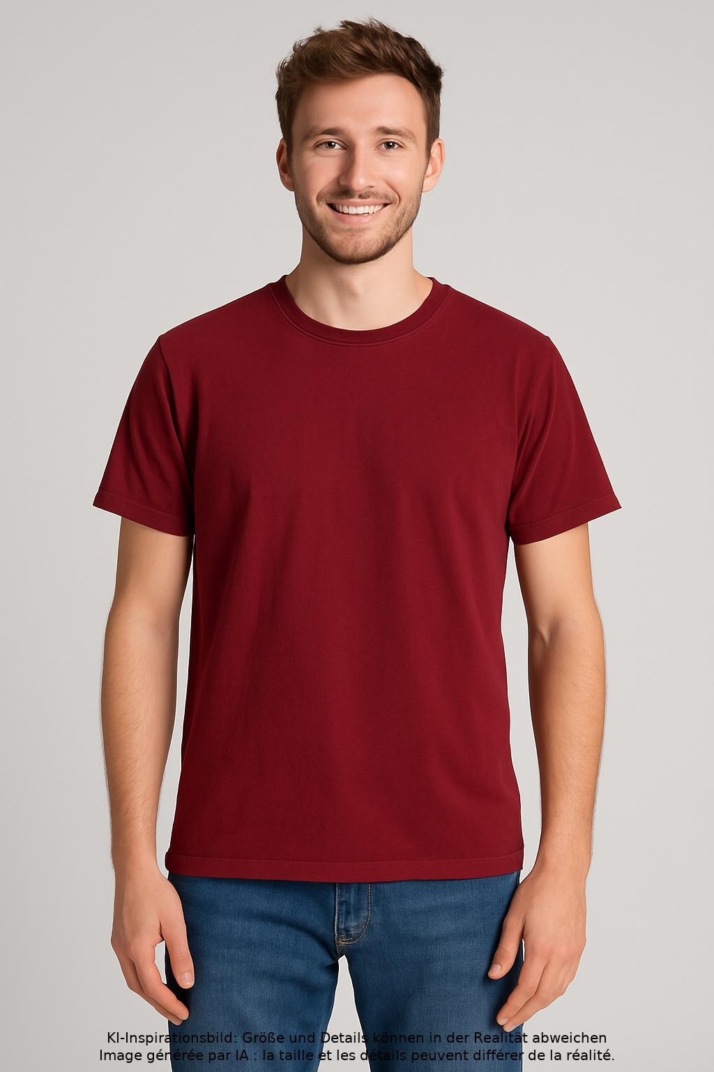 

engelbert strauss Herren T-Shirt, rot, Gr. 48