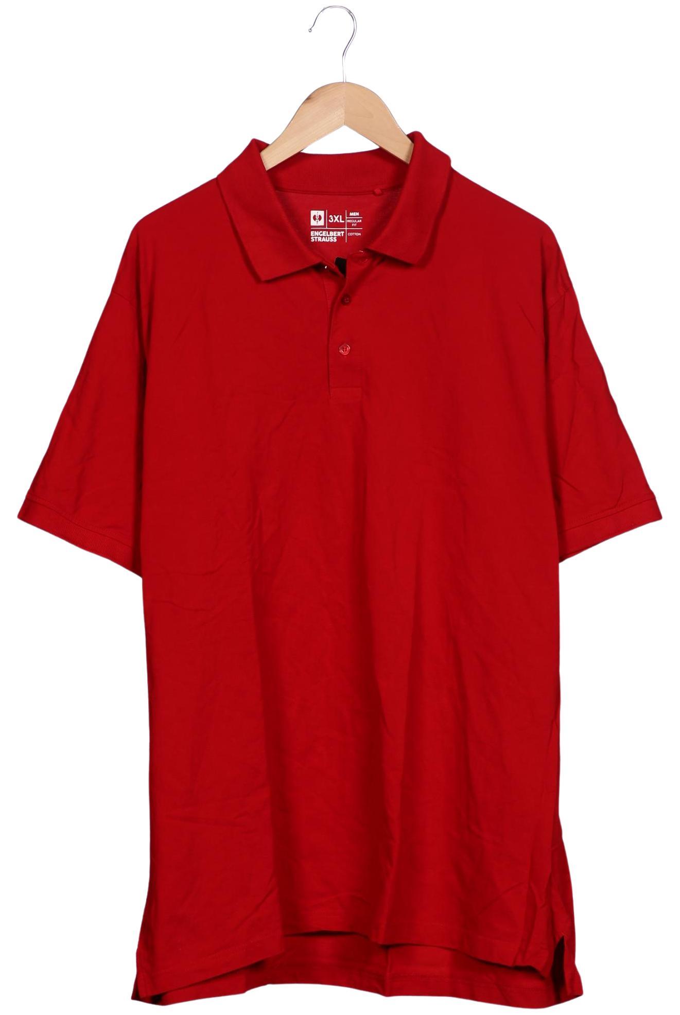 Thumbnail - engelbert strauss Herren Poloshirt, rot, Gr. 58