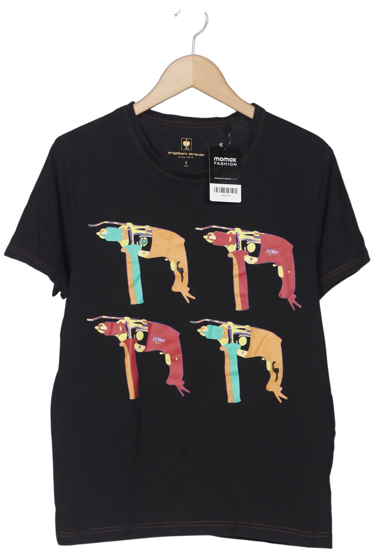 

engelbert strauss Herren T-Shirt, schwarz, Gr. 46