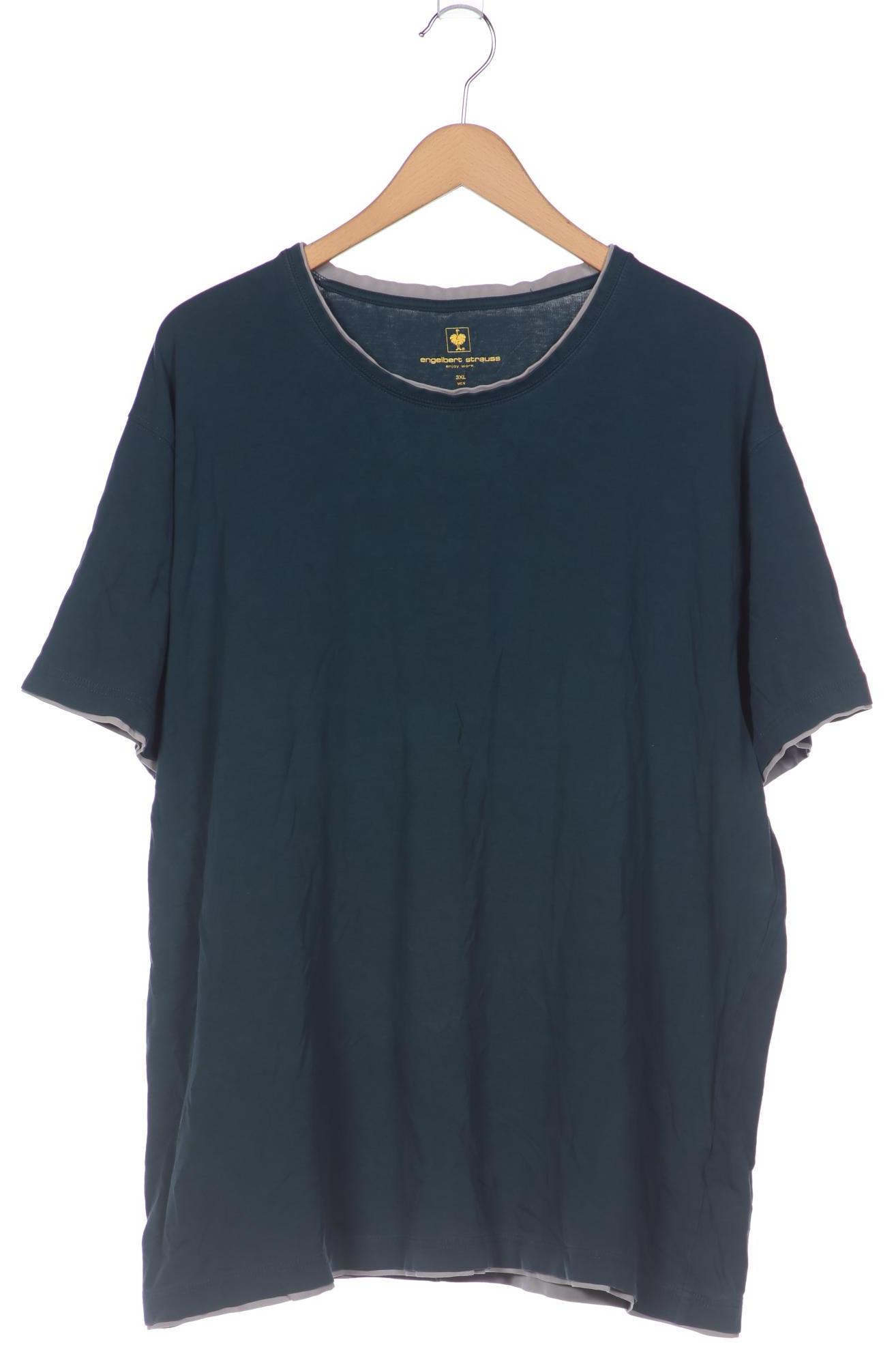

engelbert strauss Herren T-Shirt, türkis, Gr. 58