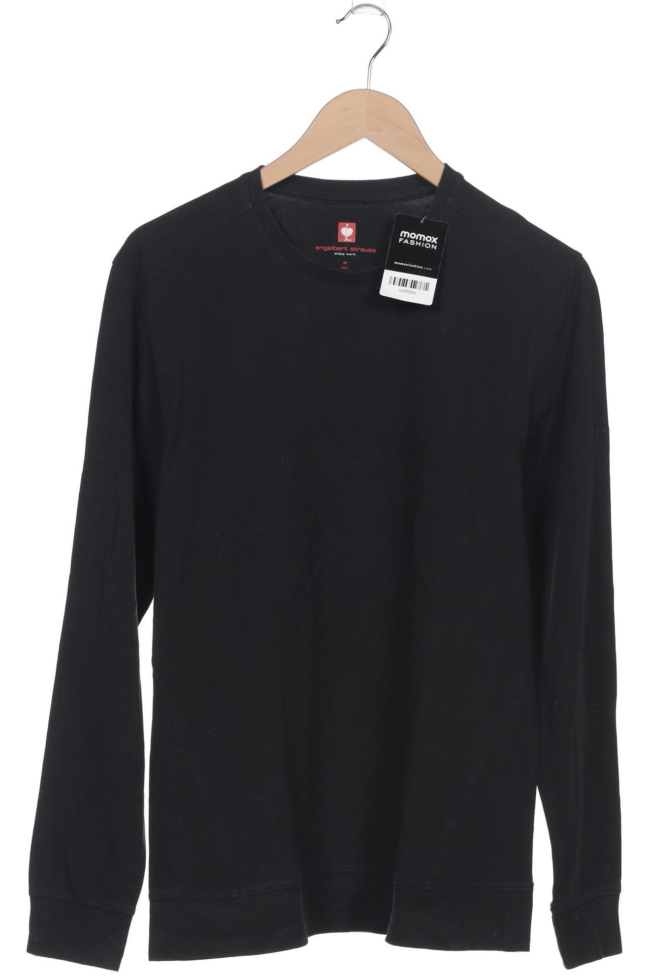 

engelbert strauss Herren Langarmshirt, schwarz, Gr. 48