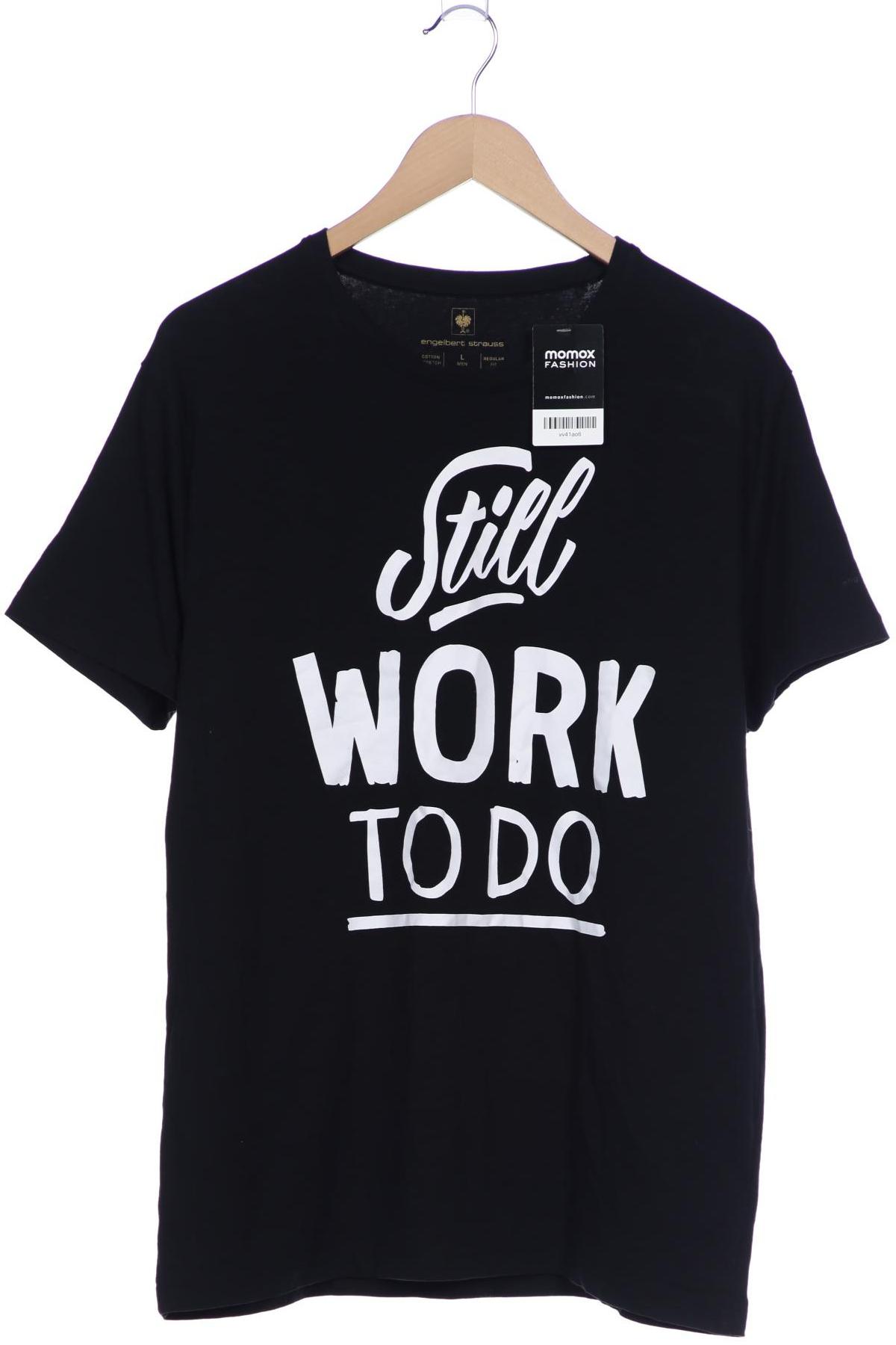 

engelbert strauss Herren T-Shirt, schwarz, Gr. 52