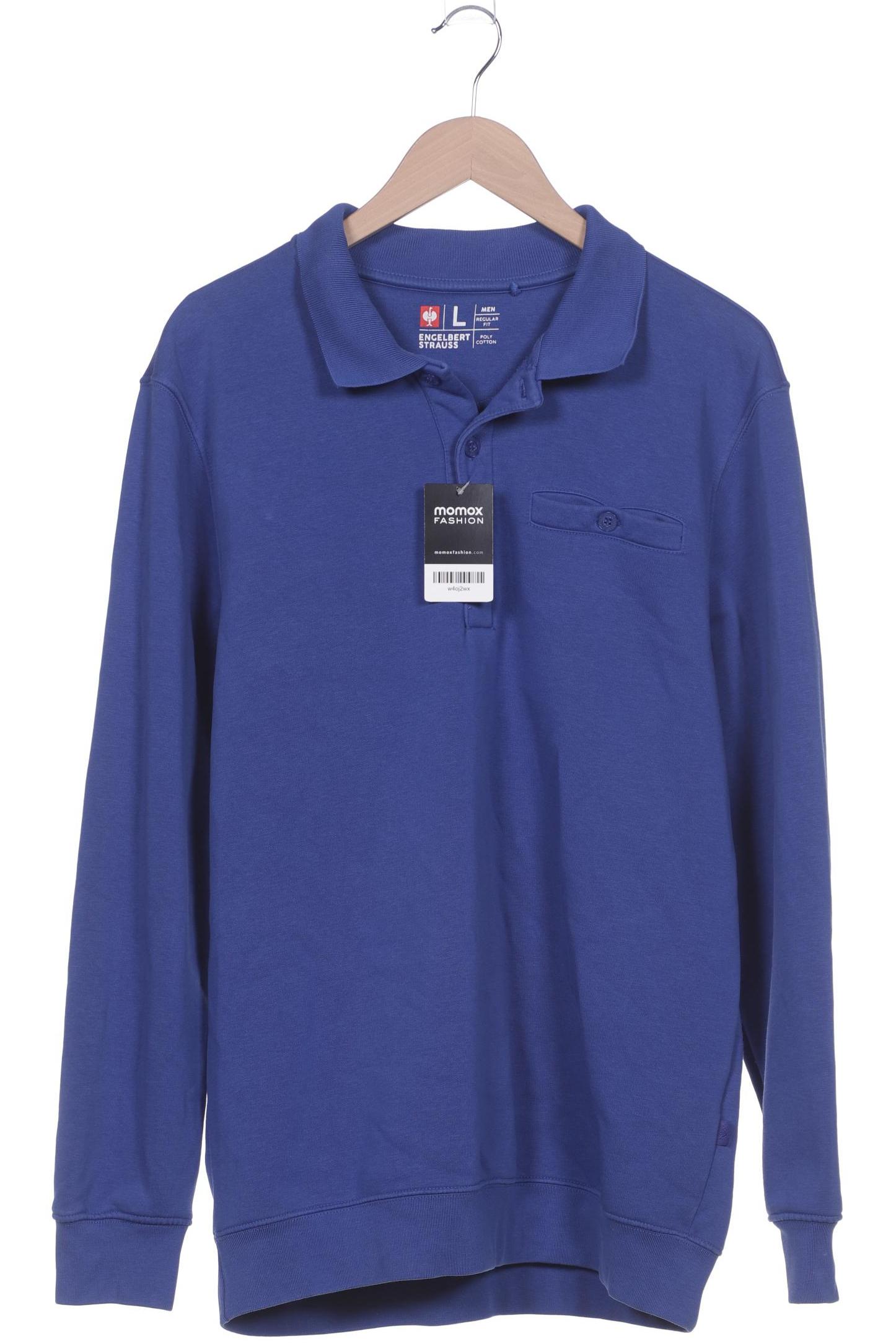 

engelbert strauss Herren Sweatshirt, blau, Gr. 52