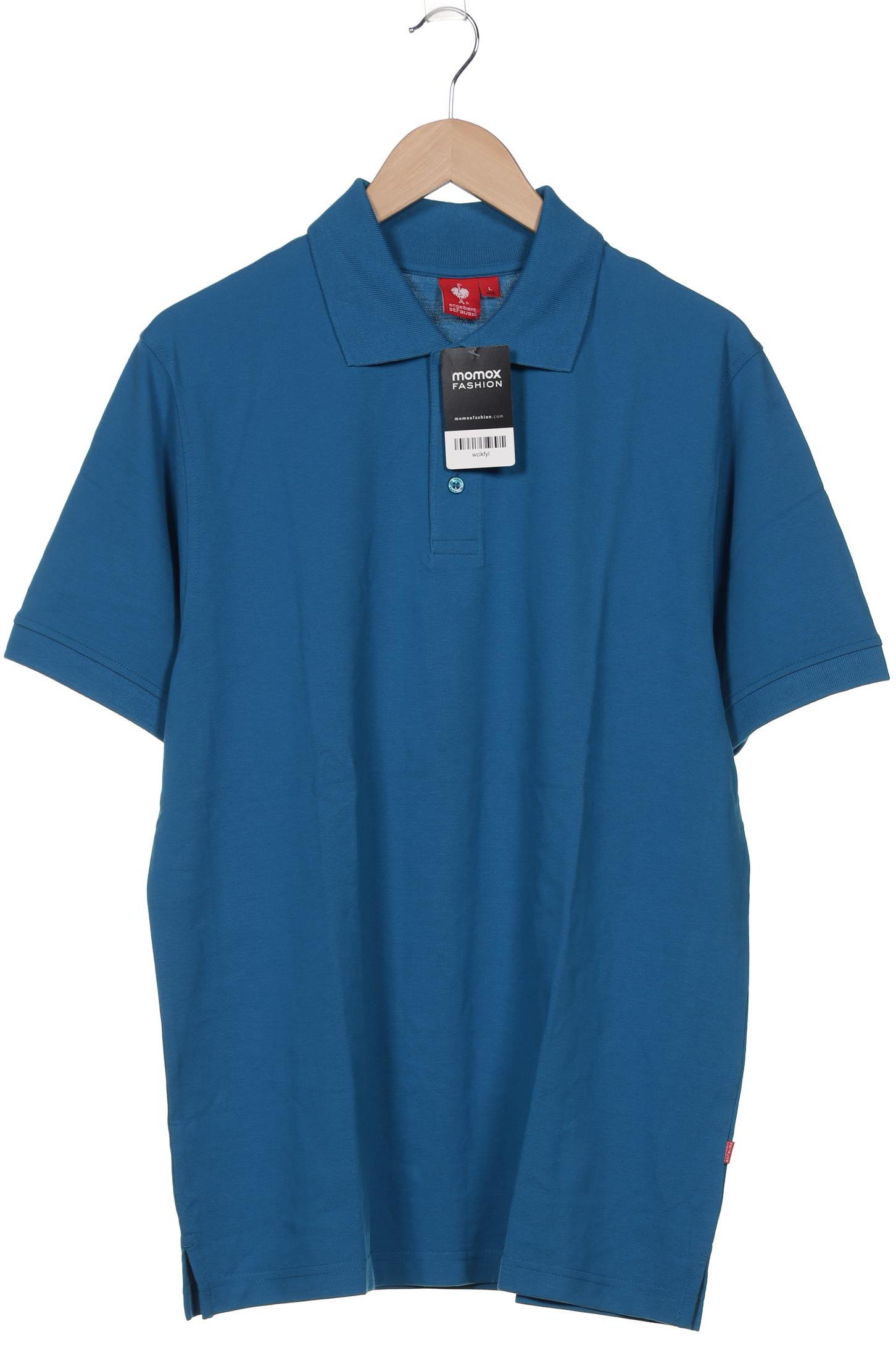 

engelbert strauss Herren Poloshirt, blau, Gr. 52