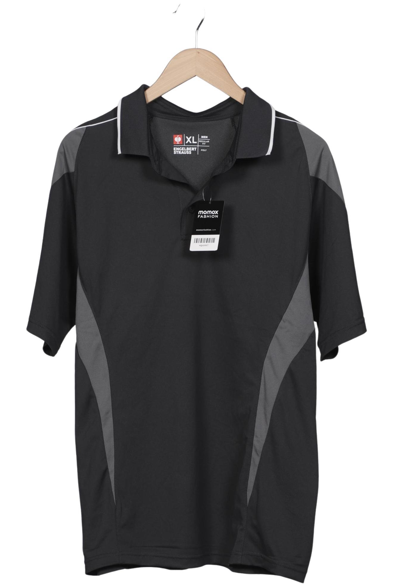 

engelbert strauss Herren Poloshirt, grau, Gr. 54