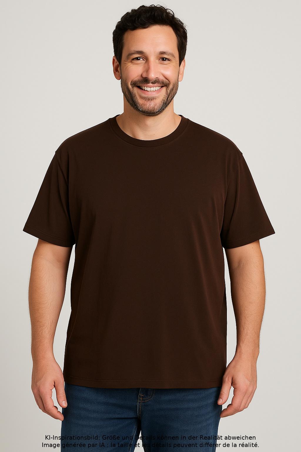 

engelbert strauss Herren T-Shirt, braun, Gr. 56