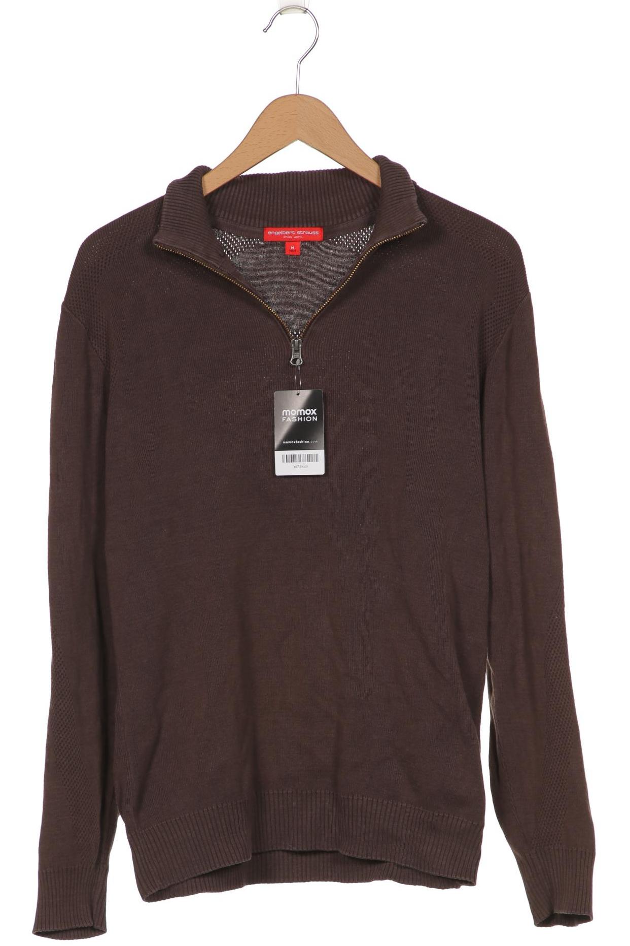 

engelbert strauss Herren Pullover, braun, Gr. 48
