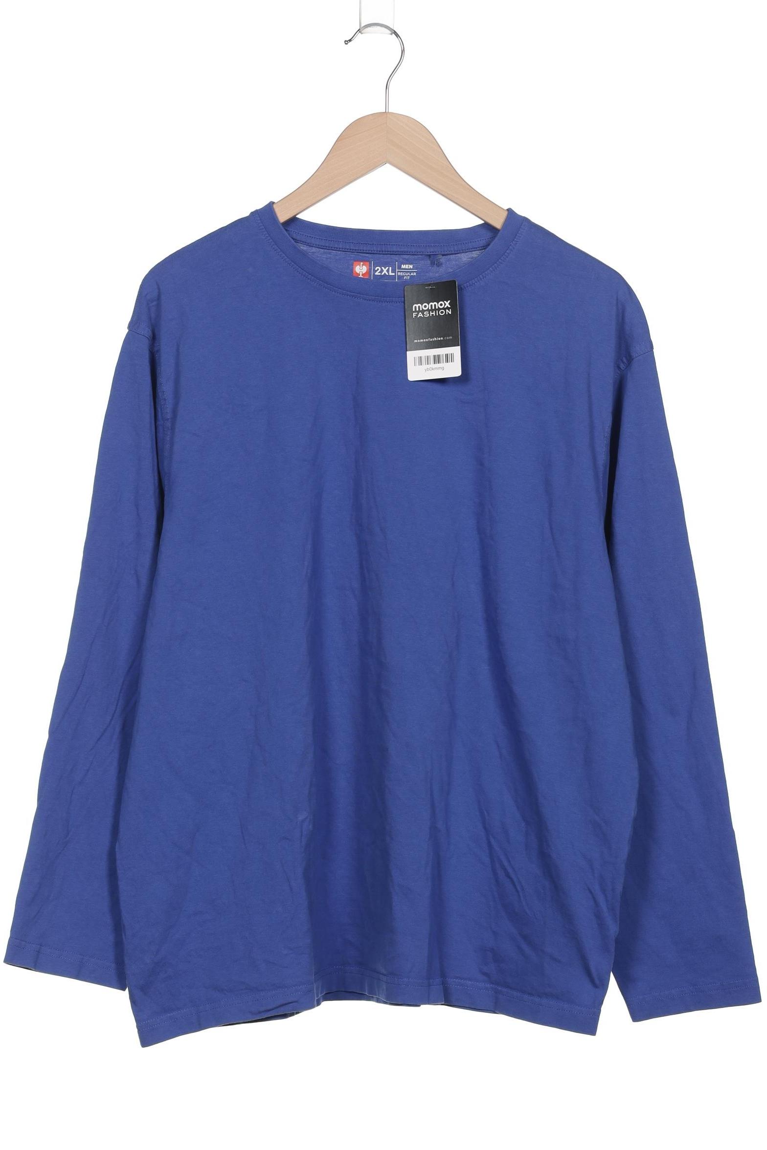 

engelbert strauss Herren Langarmshirt, blau, Gr. 56