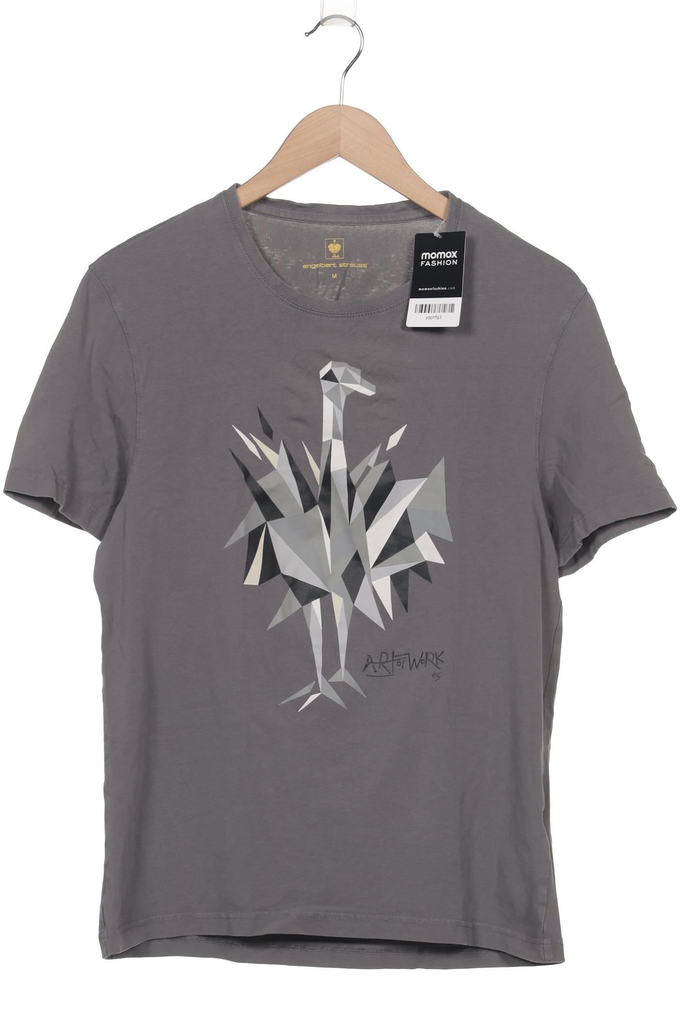 

engelbert strauss Herren T-Shirt, grau, Gr. 48