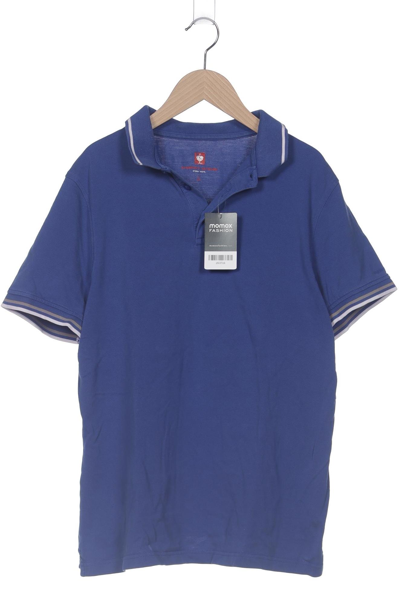 

engelbert strauss Herren Poloshirt, blau, Gr. 52