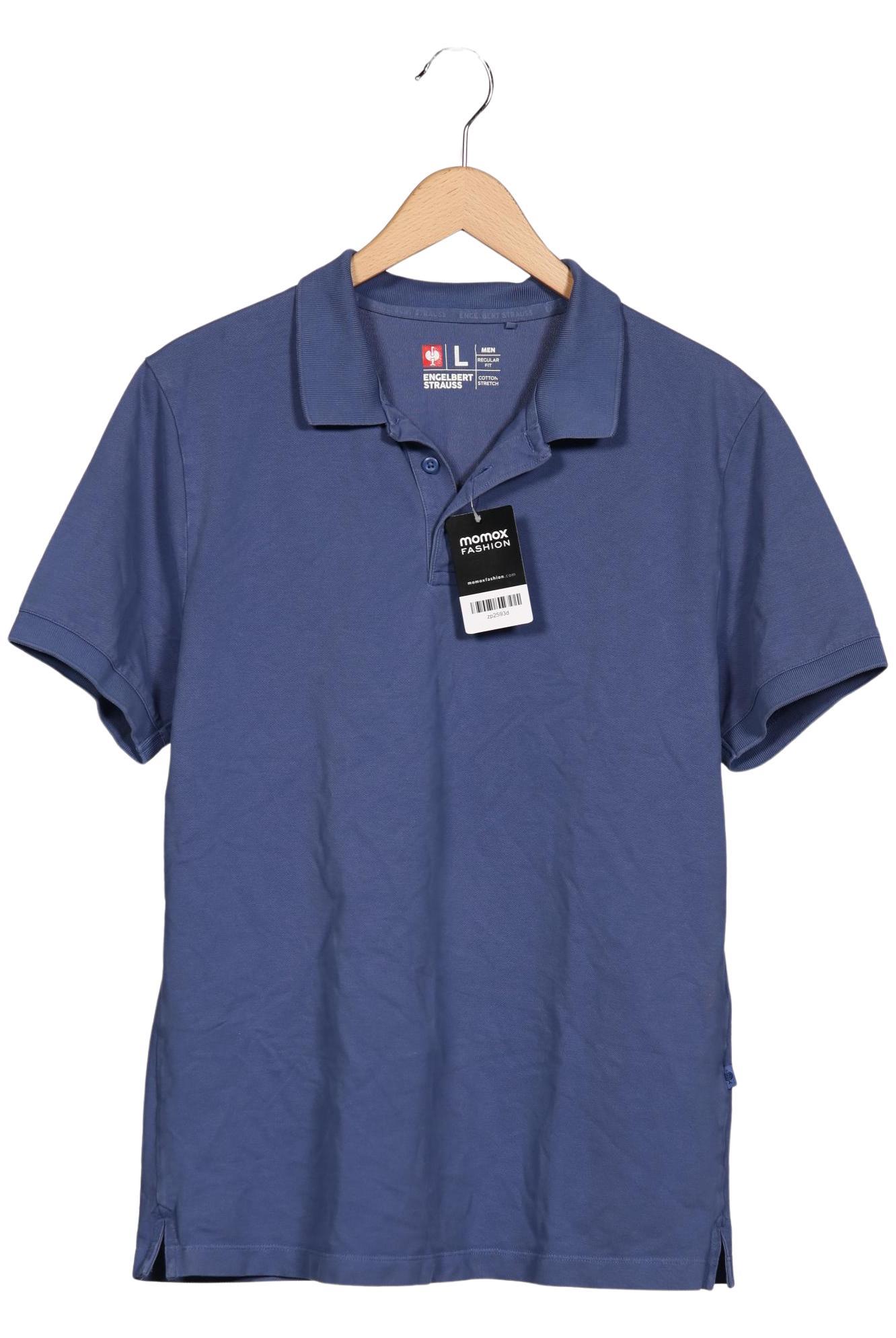 

engelbert strauss Herren Poloshirt, blau, Gr. 52