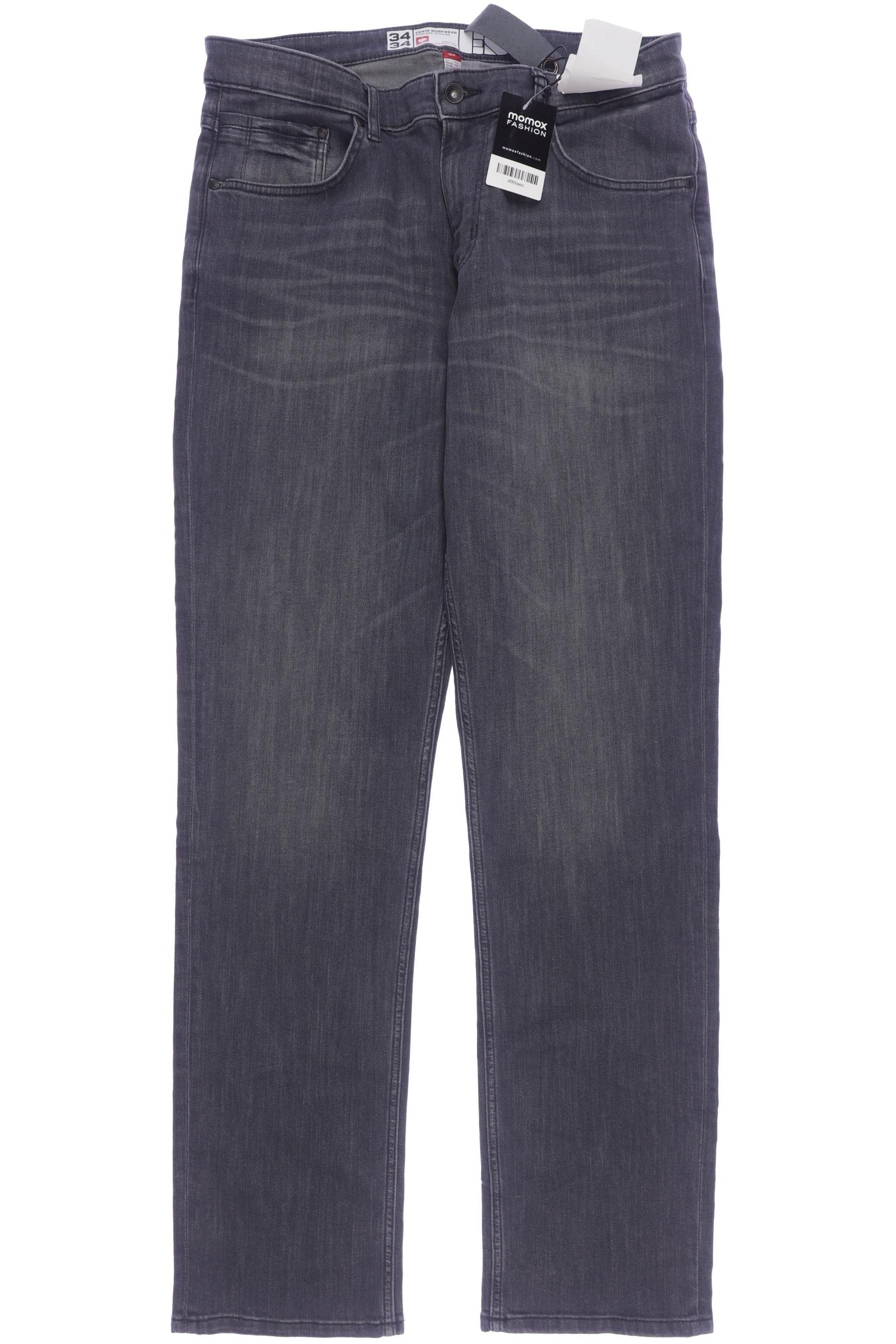 

engelbert strauss Herren Jeans, grau, Gr. 34