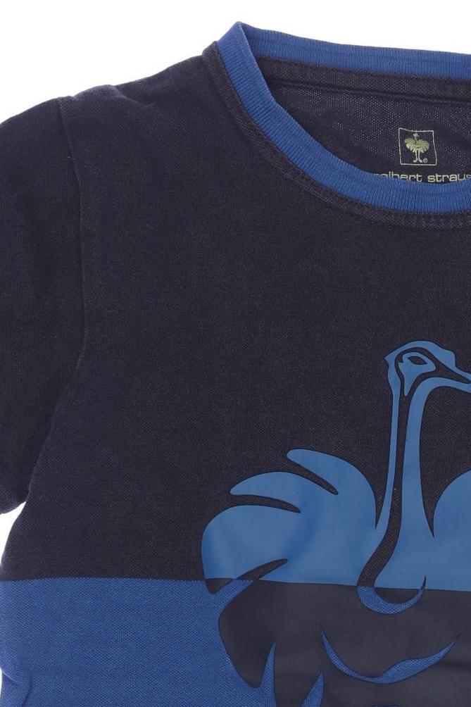 Thumbnail - engelbert strauss Jungen T-Shirt, blau, Gr. 134