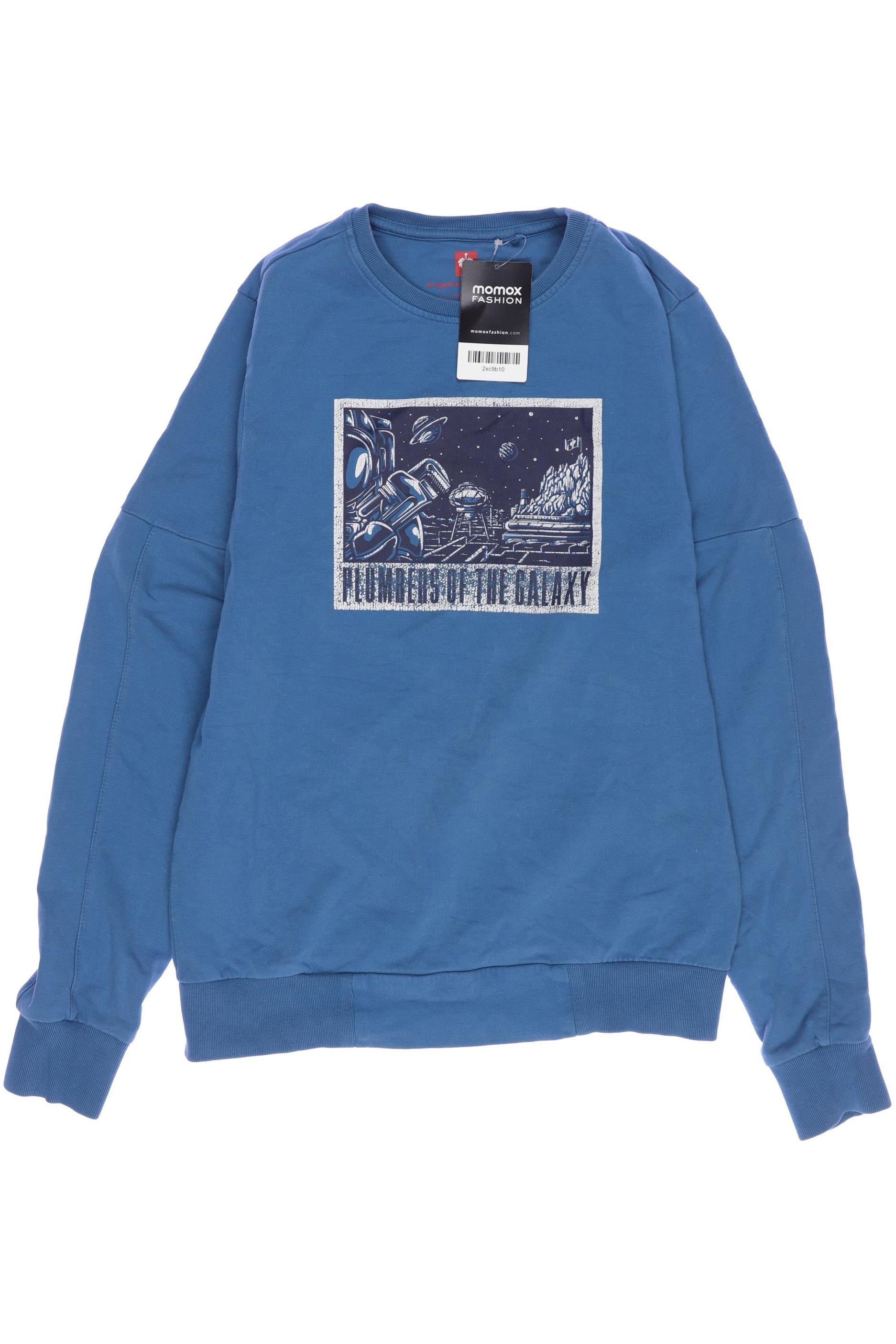 

engelbert strauss Herren Hoodies & Sweater, blau, Gr. 158/164
