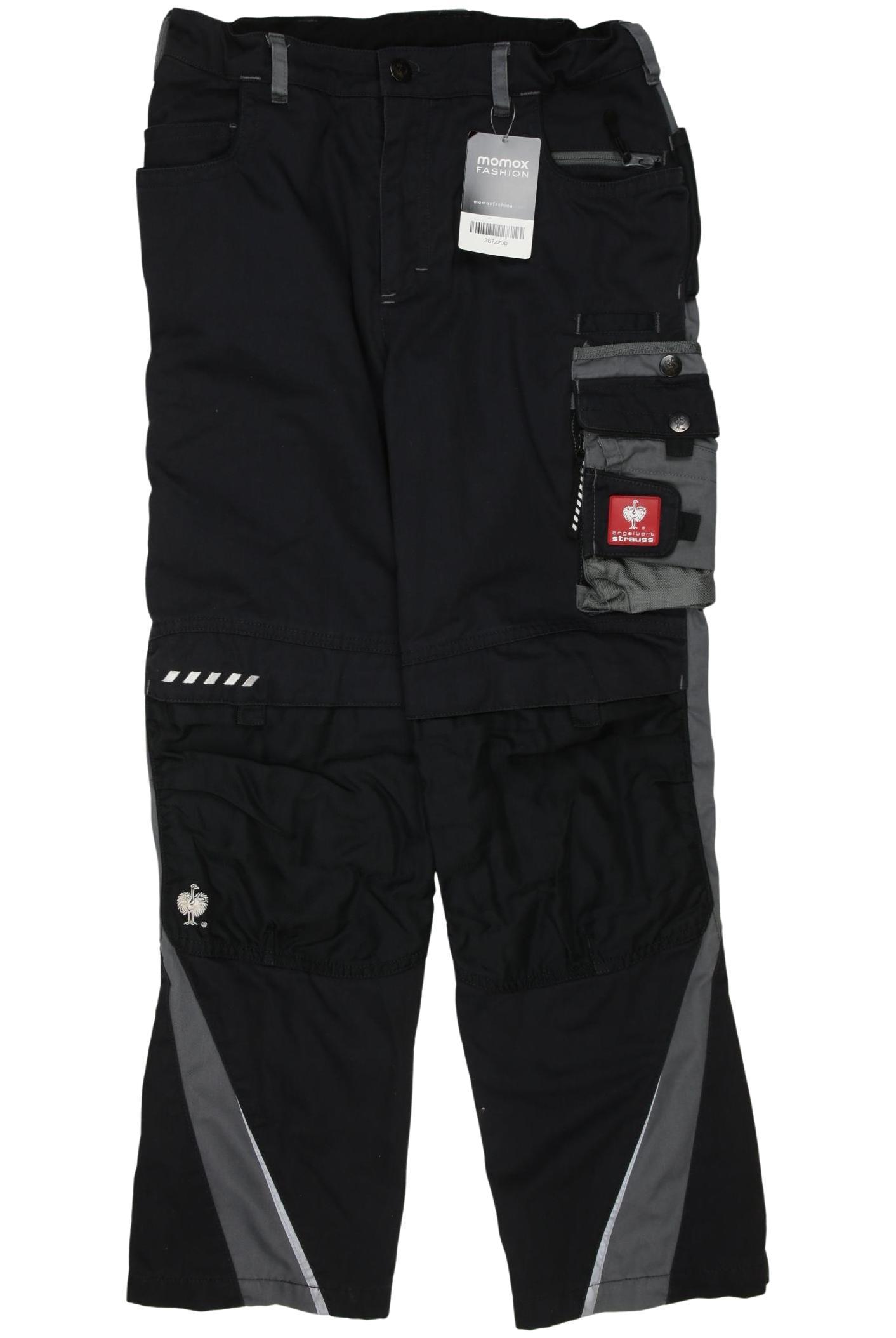 

engelbert strauss Jungen Stoffhose, schwarz, Gr. 146
