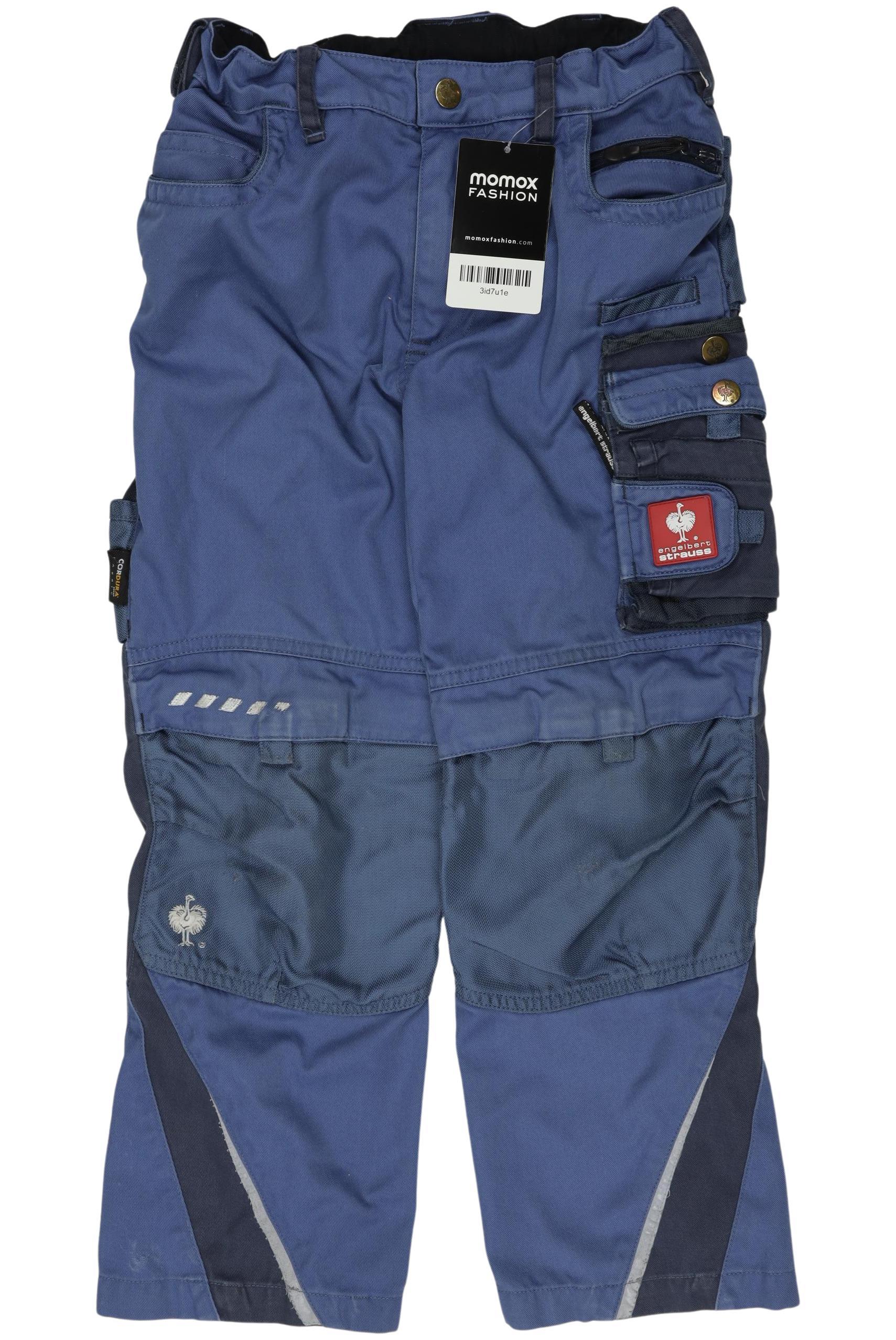 

engelbert strauss Jungen Stoffhose, blau, Gr. 122