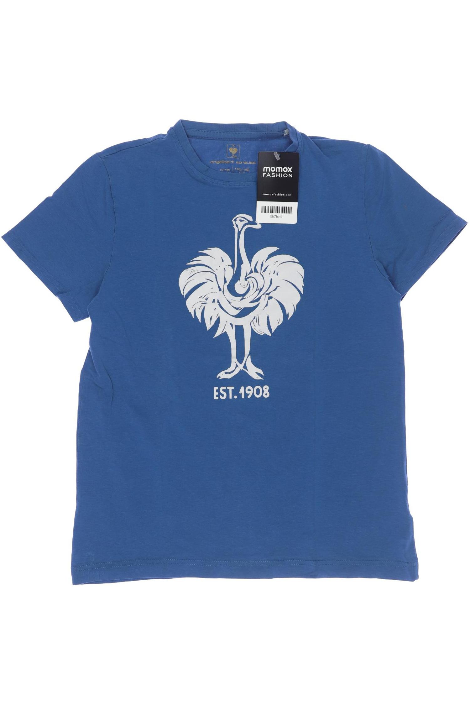 

engelbert strauss Herren T-Shirt, blau, Gr. 146