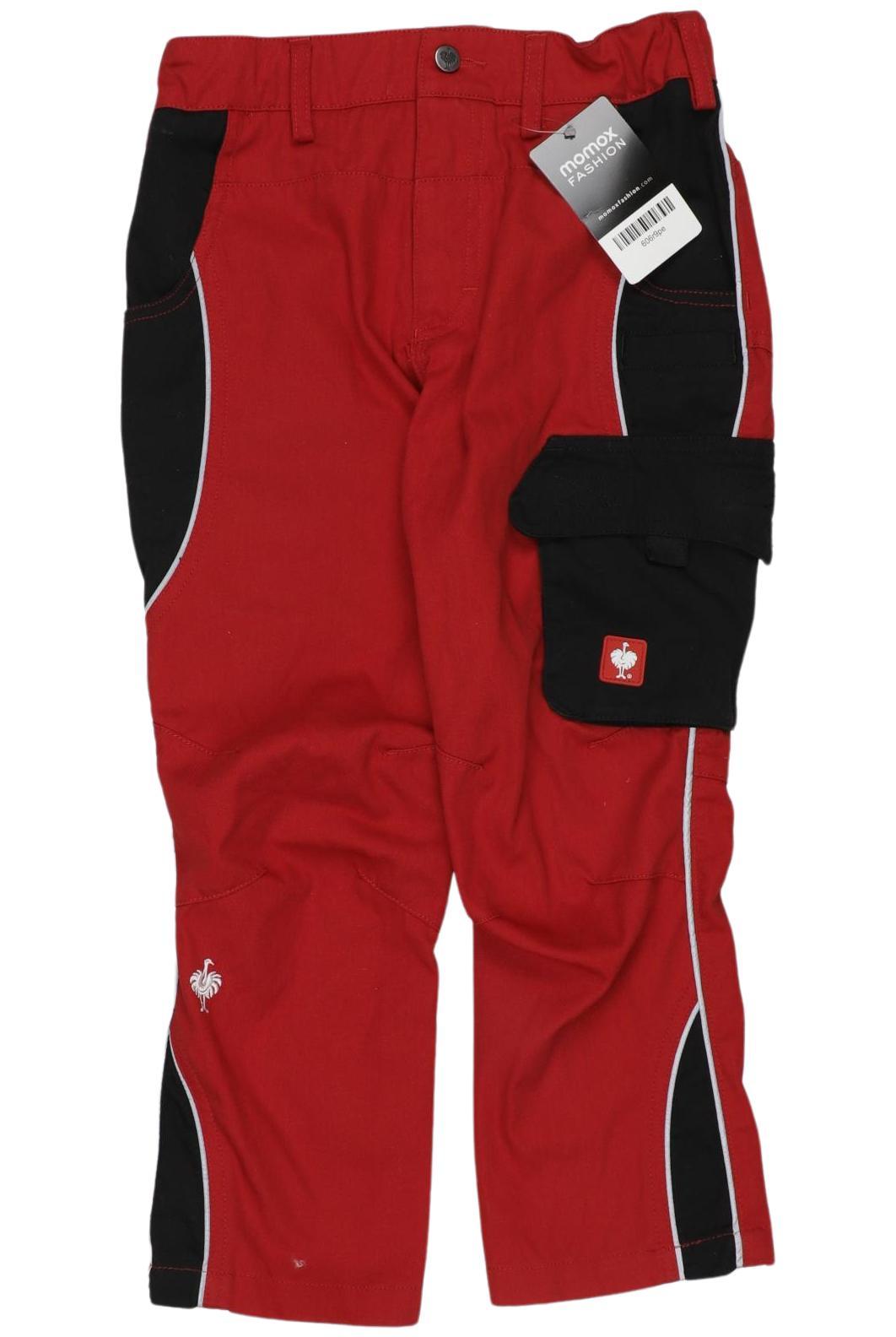 

engelbert strauss Herren Stoffhose, rot, Gr. 110
