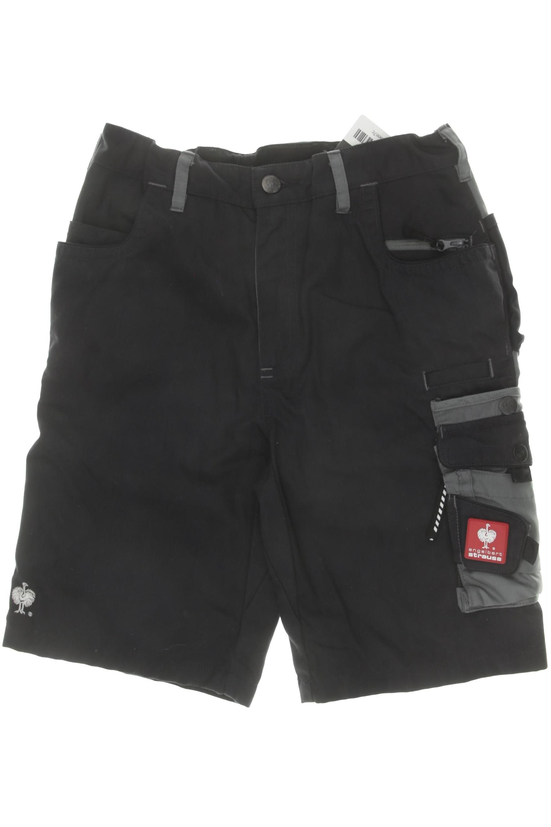 

engelbert strauss Herren Shorts, schwarz, Gr. 146