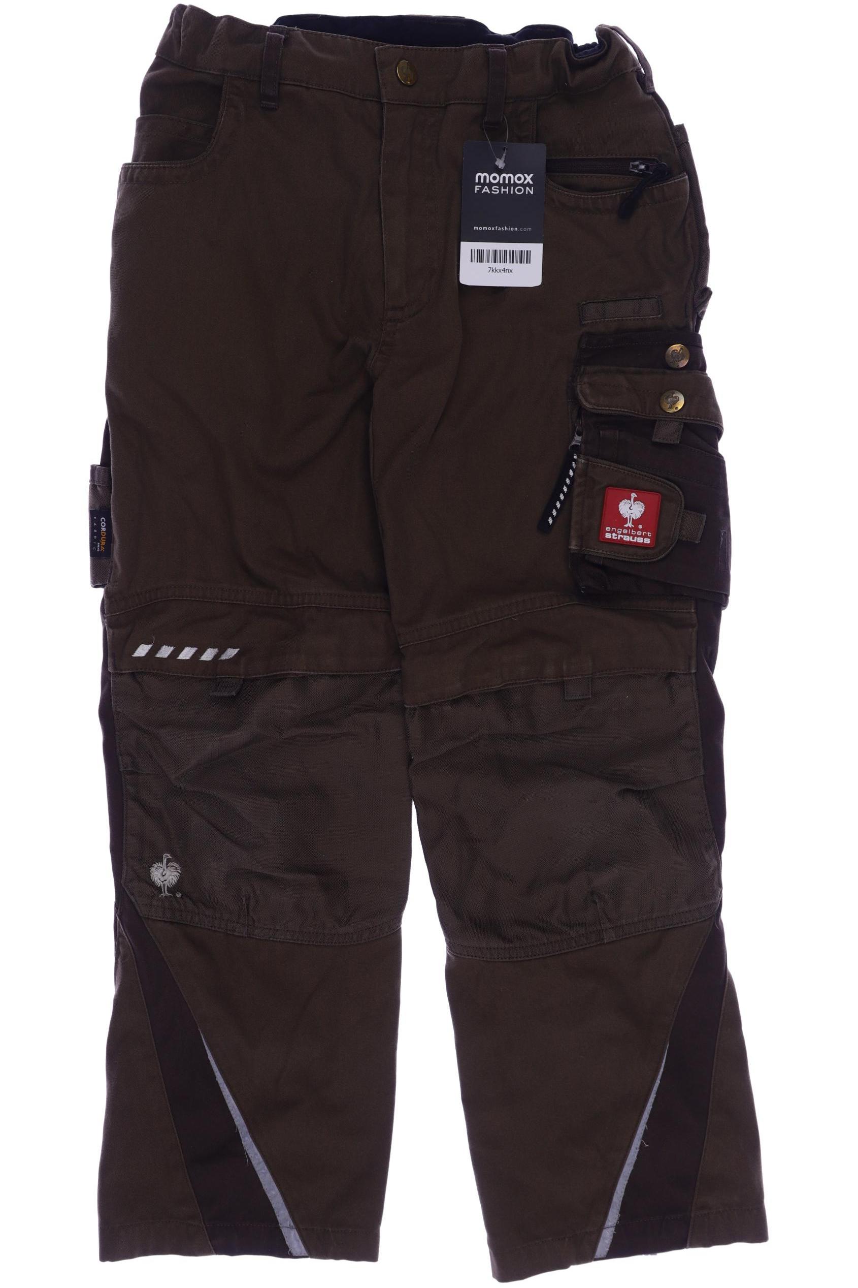 

engelbert strauss Herren Stoffhose, braun, Gr. 134