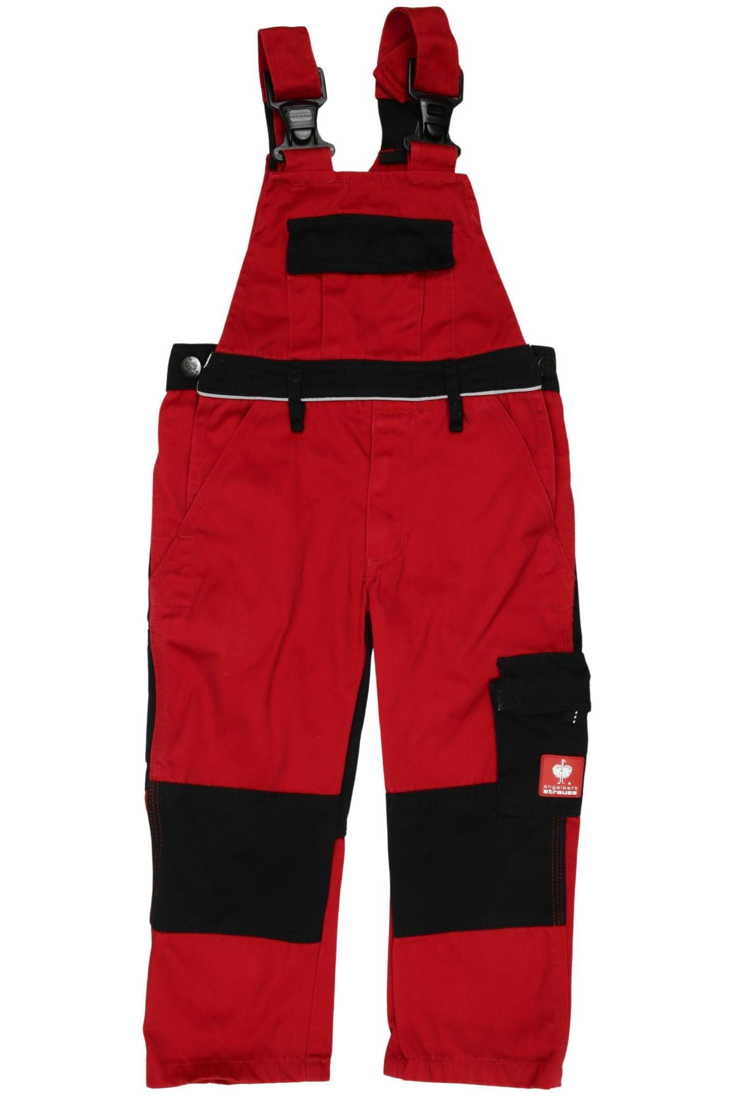 

engelbert strauss Jungen Stoffhose, rot, Gr. 98