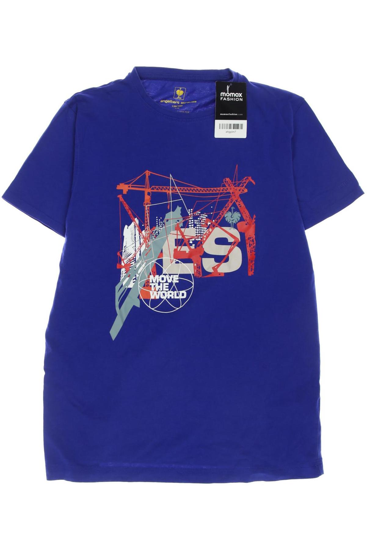 

engelbert strauss Herren T-Shirt, blau, Gr. 158