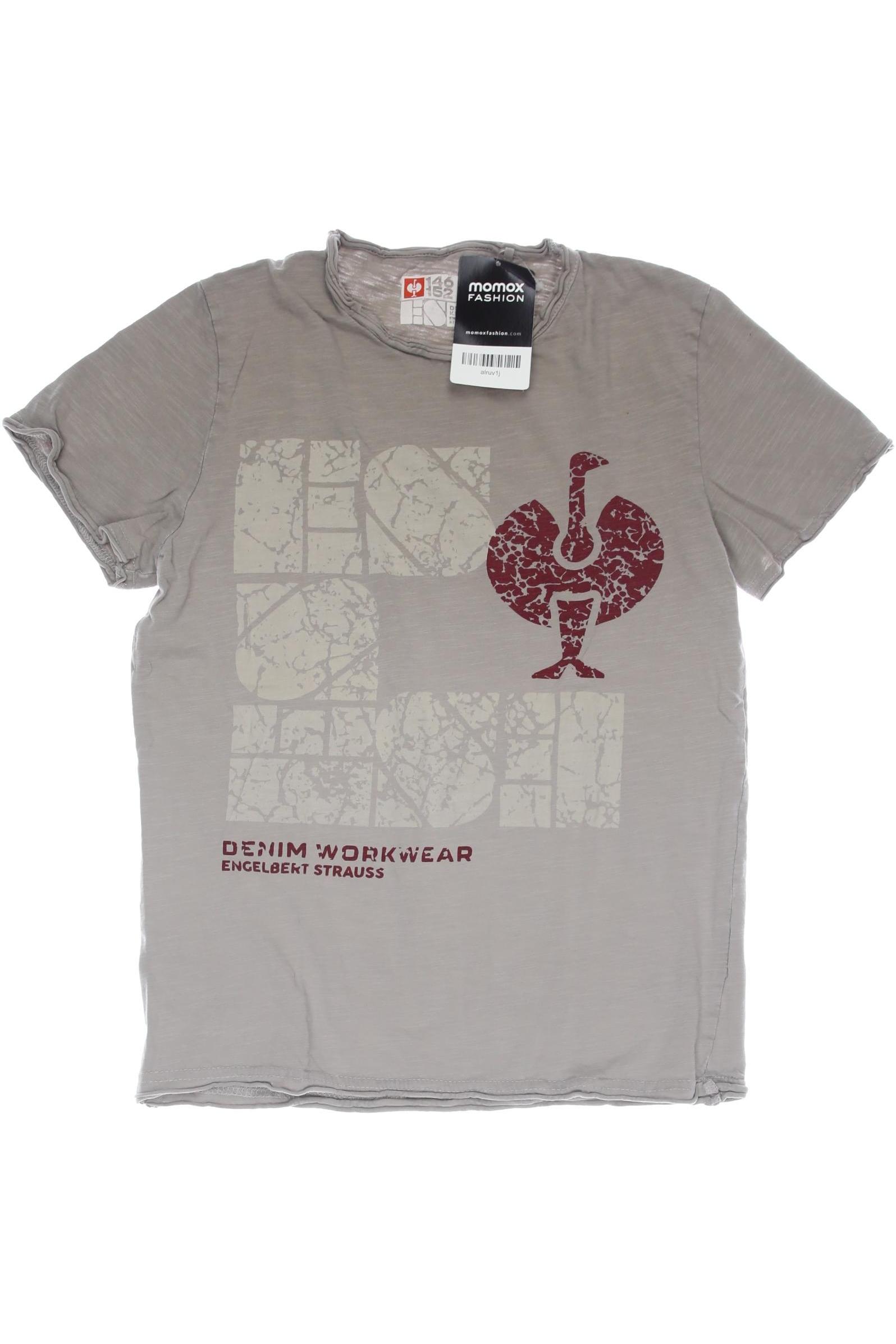 

engelbert strauss Herren T-Shirt, braun, Gr. 146