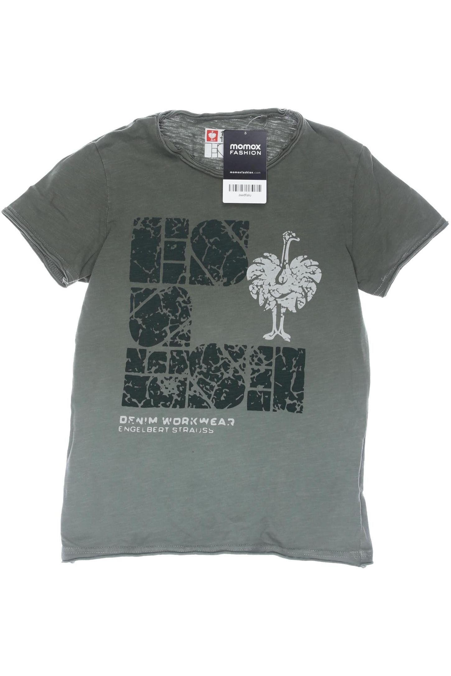 

engelbert strauss Herren T-Shirt, grün, Gr. 122