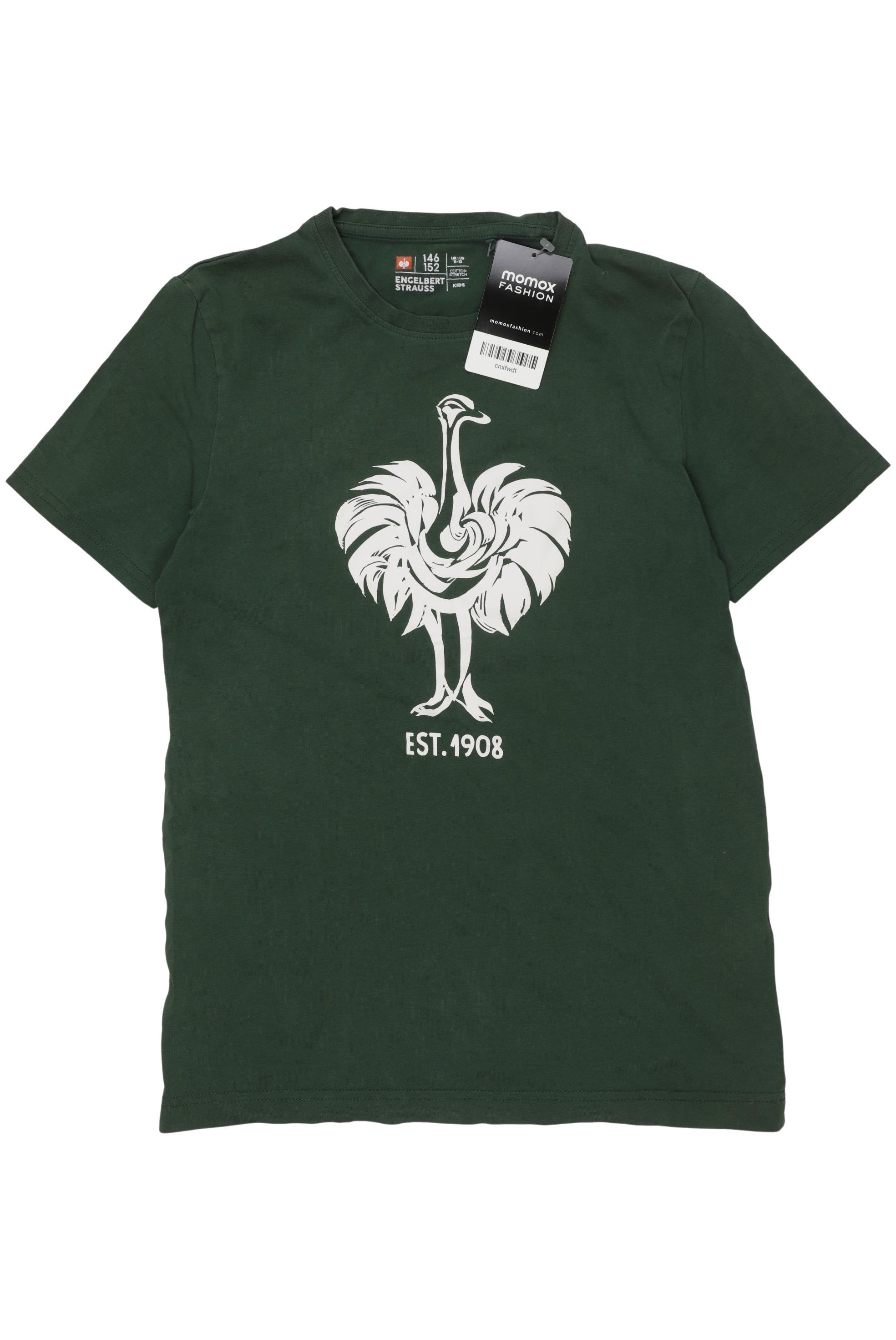 

engelbert strauss Jungen T-Shirt, grün, Gr. 146